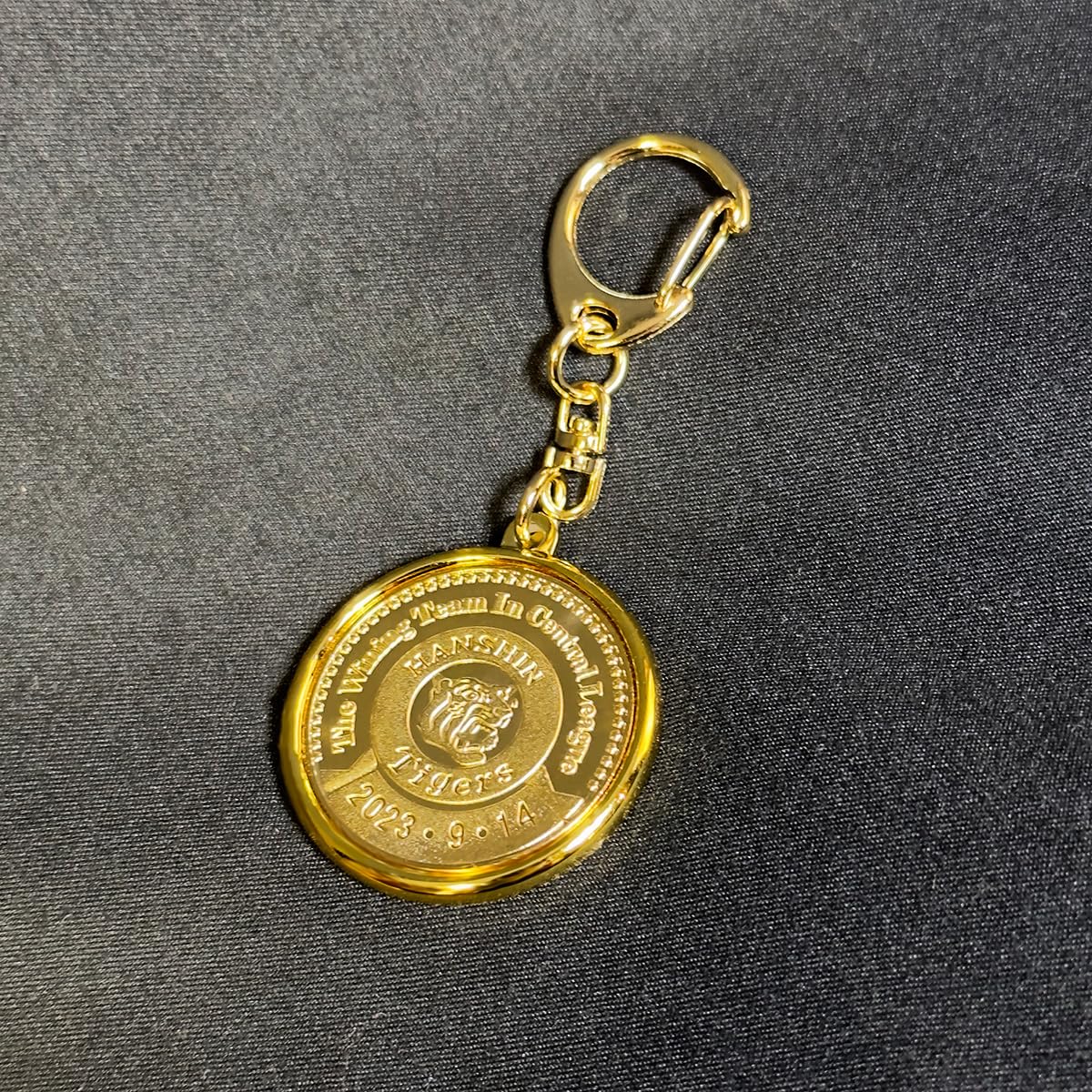 Amazon | 阪神タイガース 2023セ・リーグ優勝記念 刻印メダル 金 KH