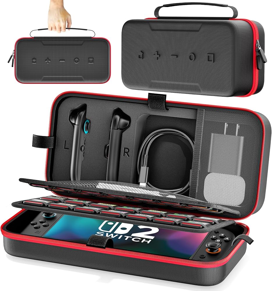 Nintendo Switch 本体 + ジョイコン2つ + ケース Nintendo Switch