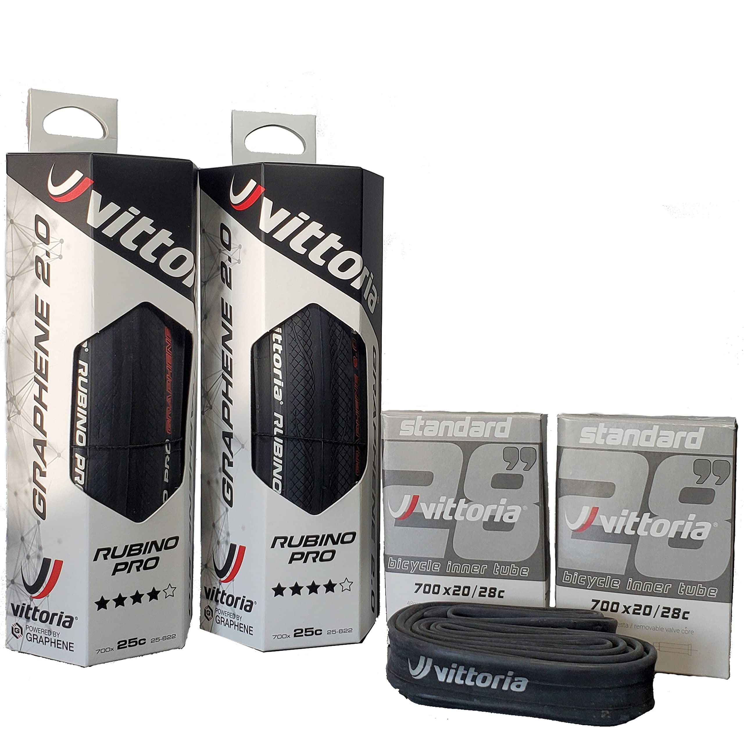 Amazon.com : Vittoria Rubino Pro IV Graphene 2.0 Tire Set with