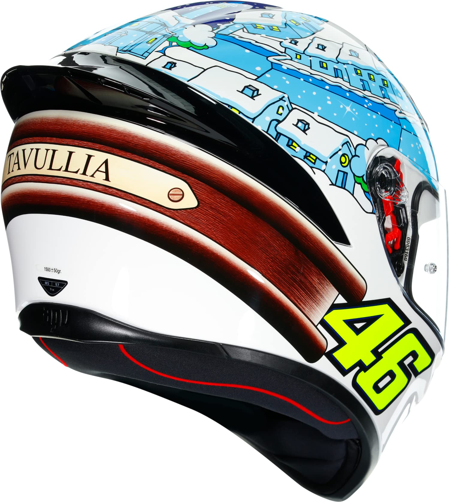 Amazon | AGV(エージーブイ) バイクヘルメット フルフェイス K1 ROSSI