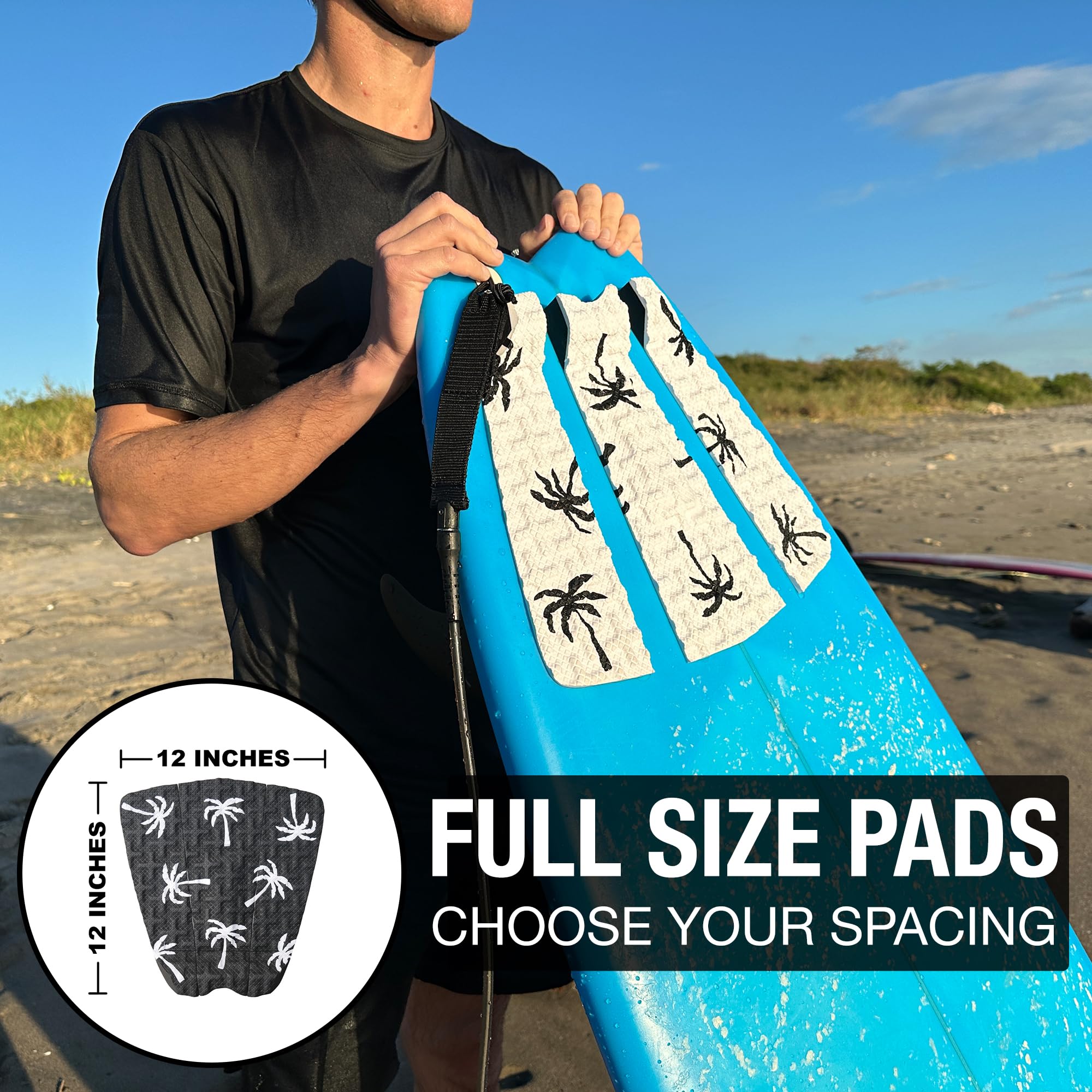 Amazon.com: Ho Stevie! Premium Surfboard Traction Pad - Foot Won't
