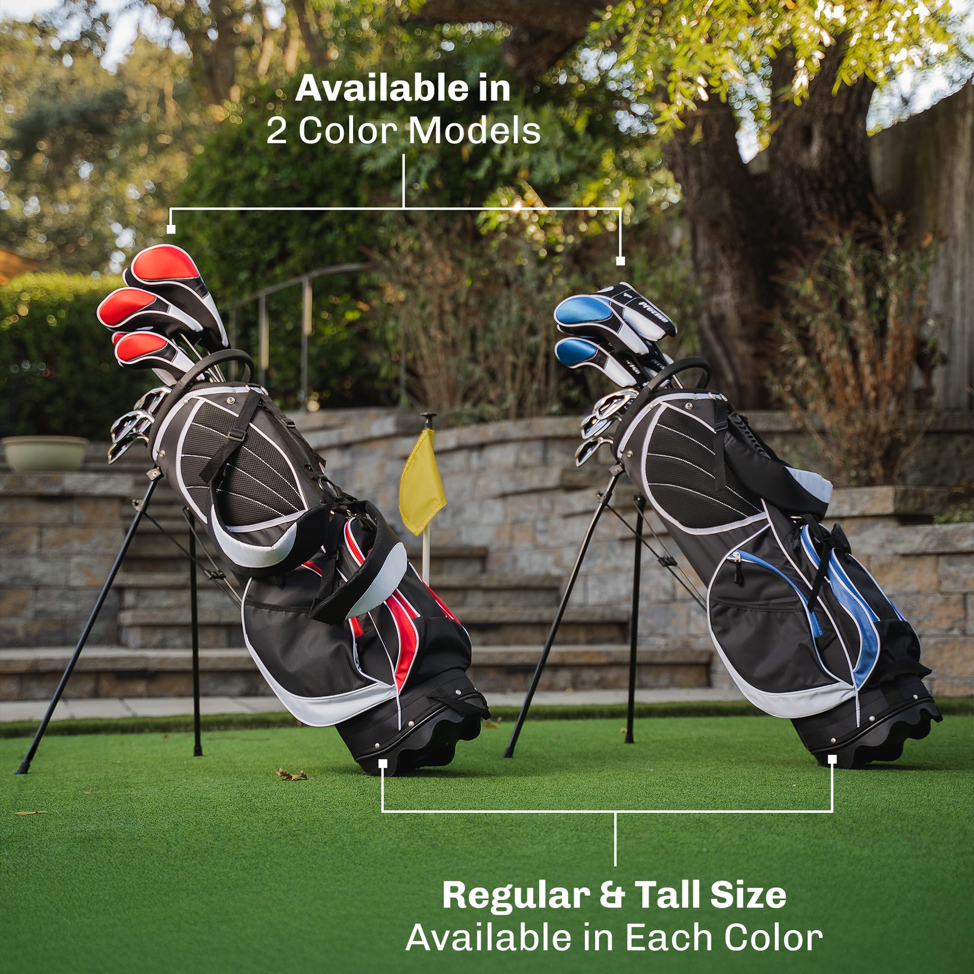 Amazon.co.jp: ハイクラス メンズ 右利き用 コンプリートゴルフクラブ