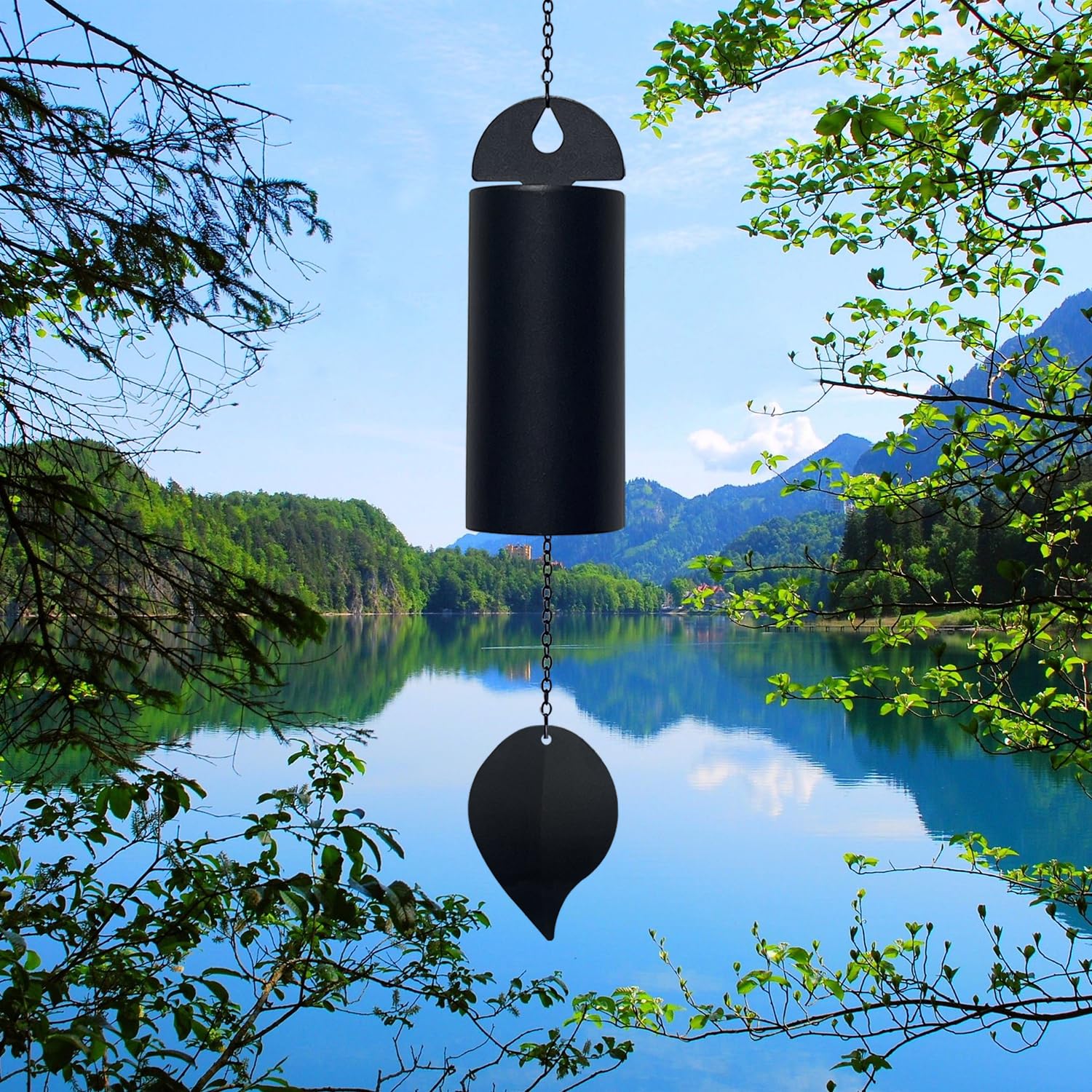 Amazon.com: Deep Resonance Serenity Bell Large Wind Chimes for