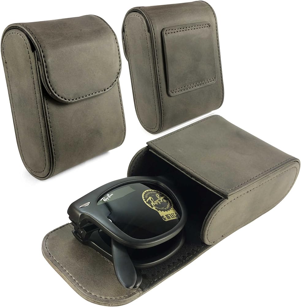 Amazon.com: TUFF LUV [Crush-Proof Folding Sunglasses Case with