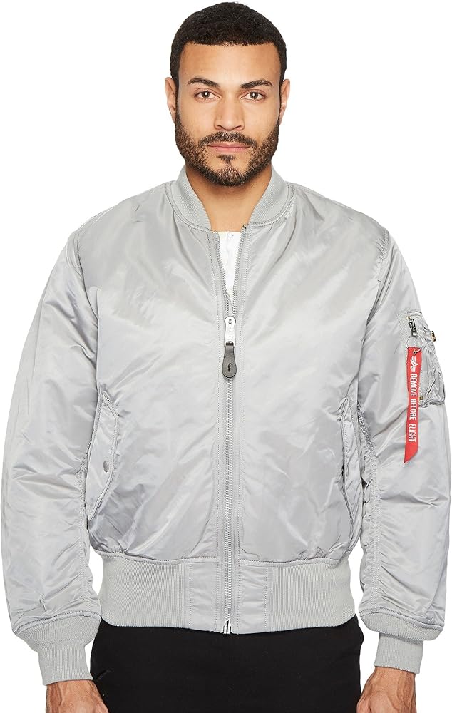 Amazon.com: Alpha Industries Men's MA-1 Blood Chit Flight Bomber