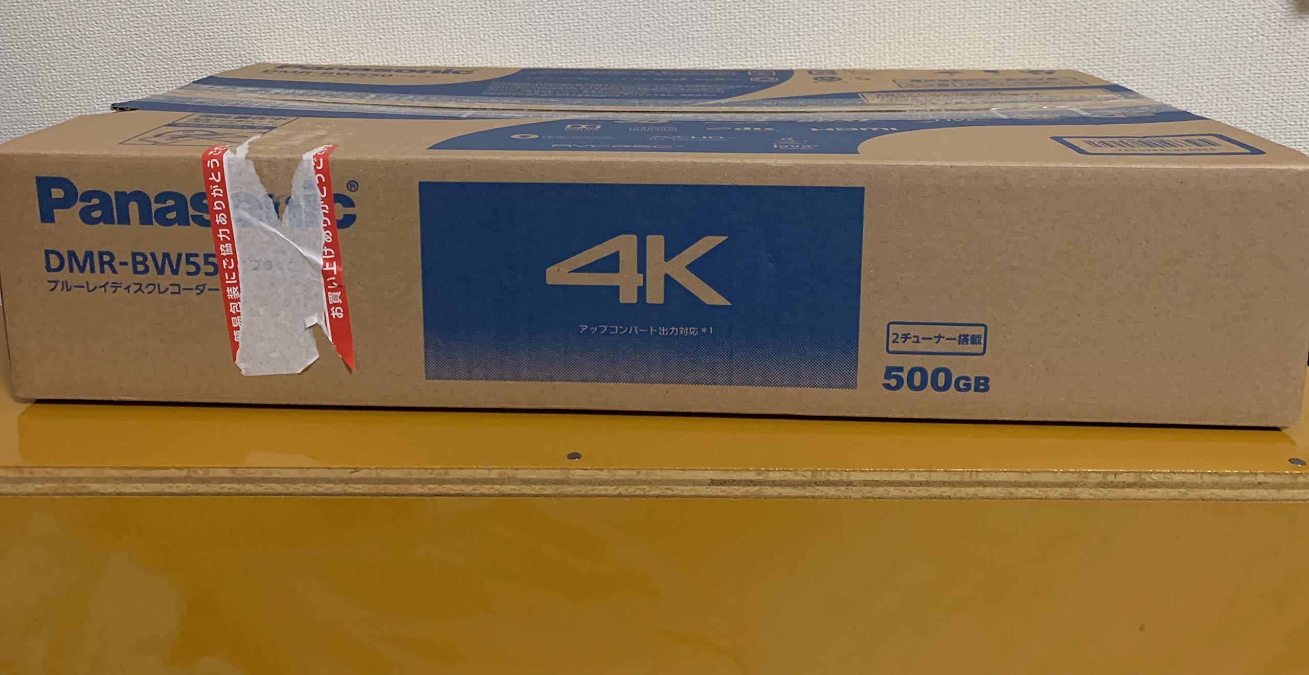 Amazon | パナソニック 500GB 2チューナー ブルーレイレコーダー 4K