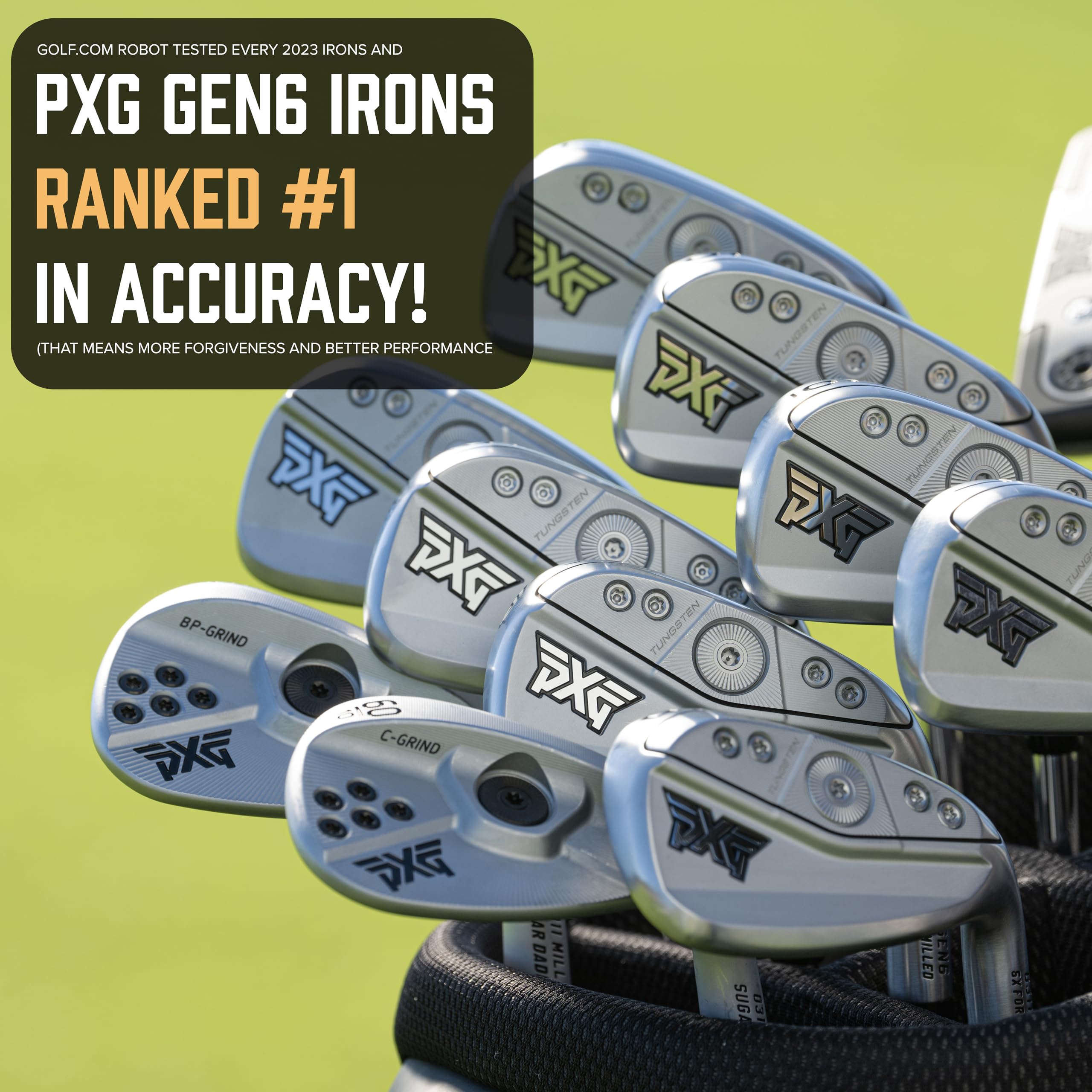 Amazon.co.jp: PXG 0311 GEN6 P アイアンセット - 6クラブ (5 - PW