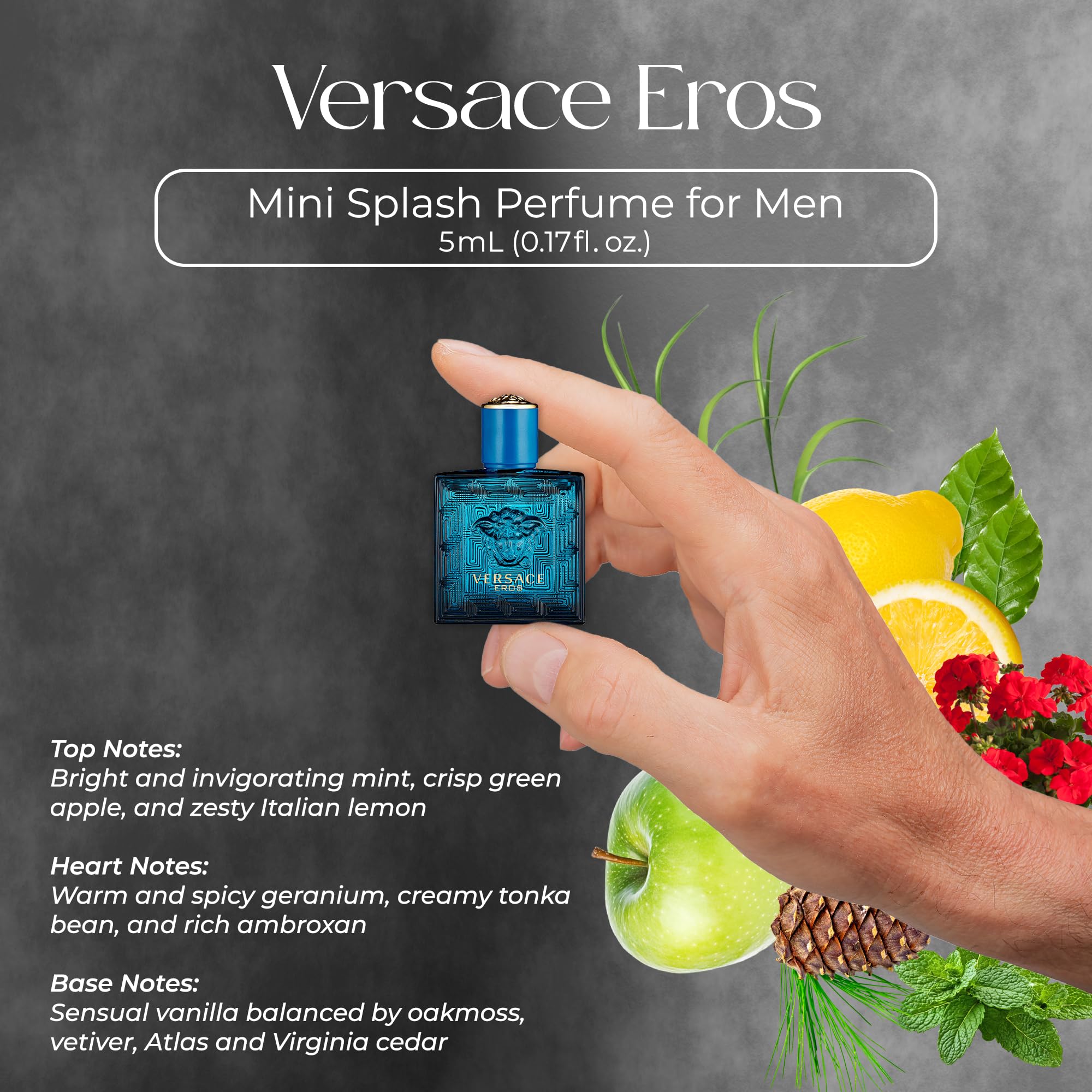 Amazon.com : Versace 4 Piece Mini Gift Set for Men : Beauty