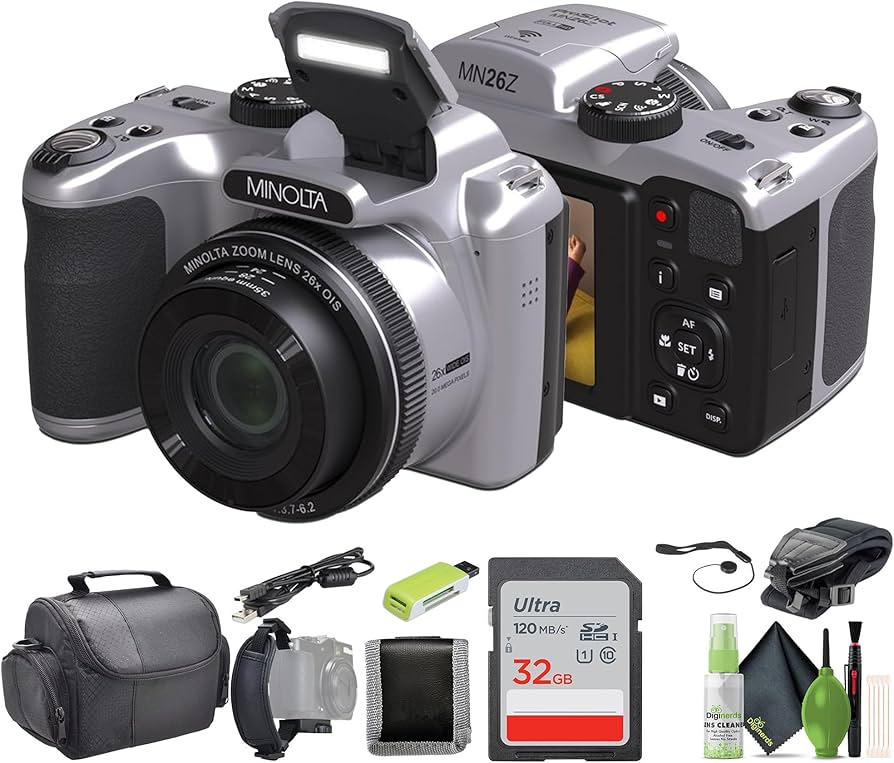 Amazon.com : Minolta MN26Z 20 Mega Pixels 26x Optical Zoom Digital