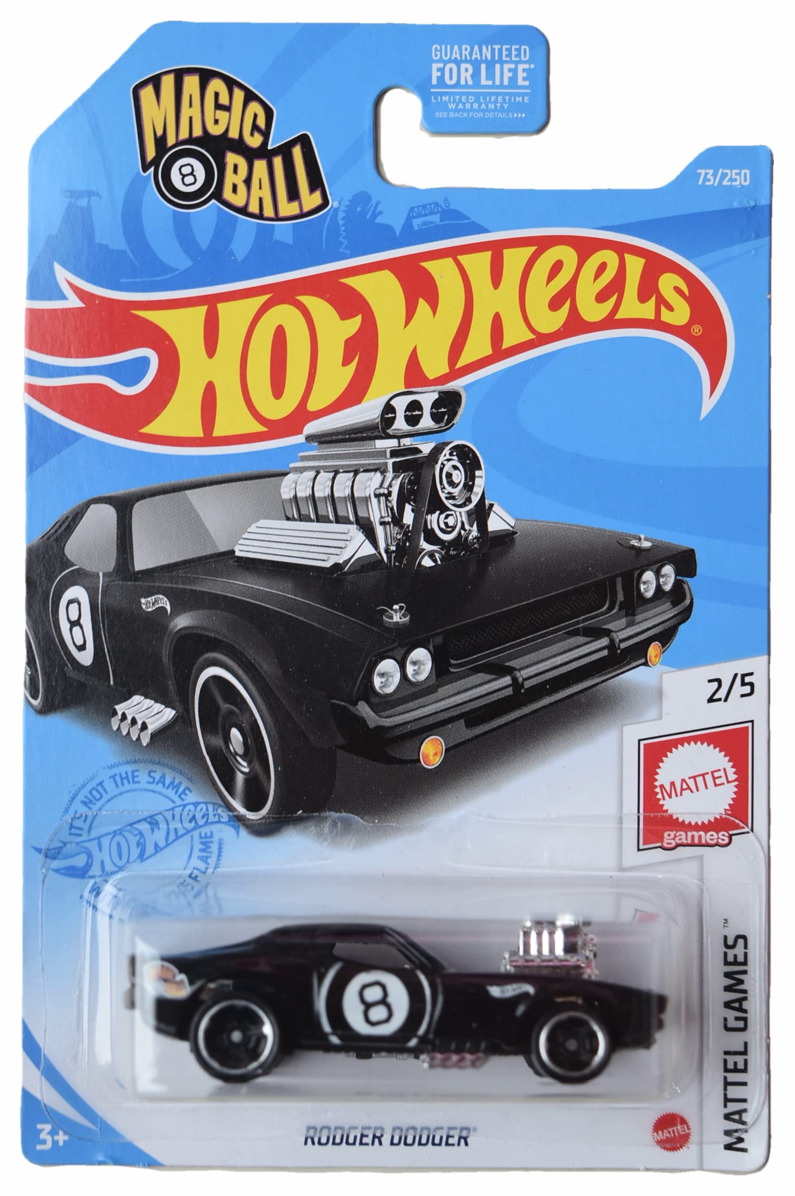 Hot Wheels Rodger Dodger, Mattel Games 2/5, Black : Amazon.ca