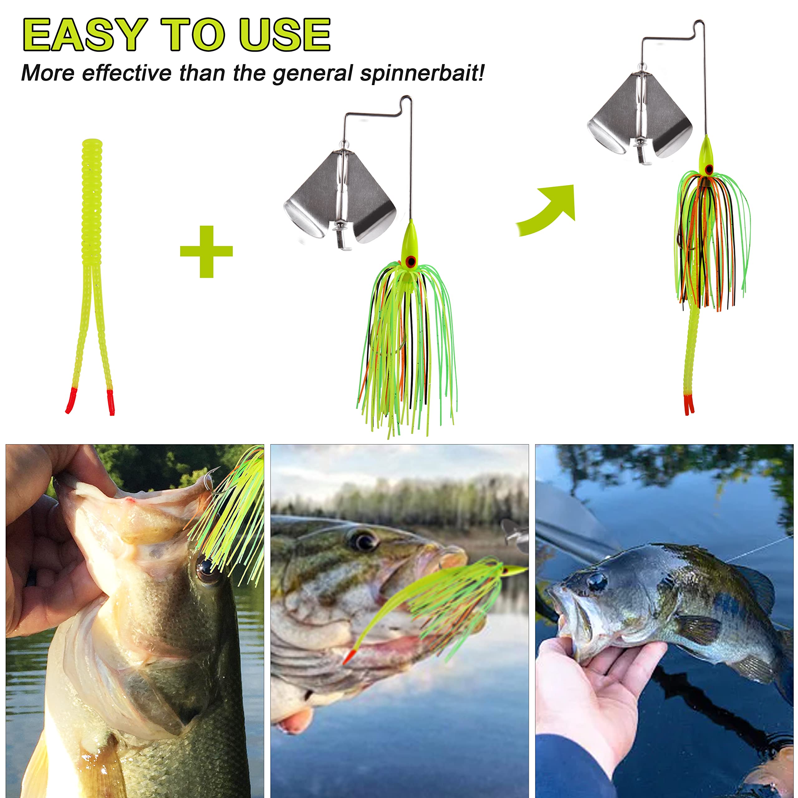 クランクベイト スピナーベイト バズベイト ワーム バス釣りセット