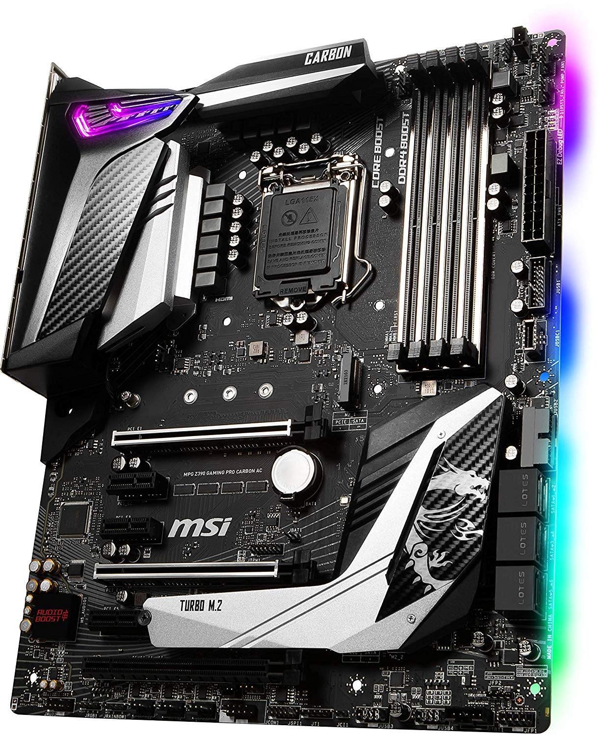 Amazon.com: MSI MPG Z390 Gaming PRO Carbon AC LGA1151 (Intel 8th