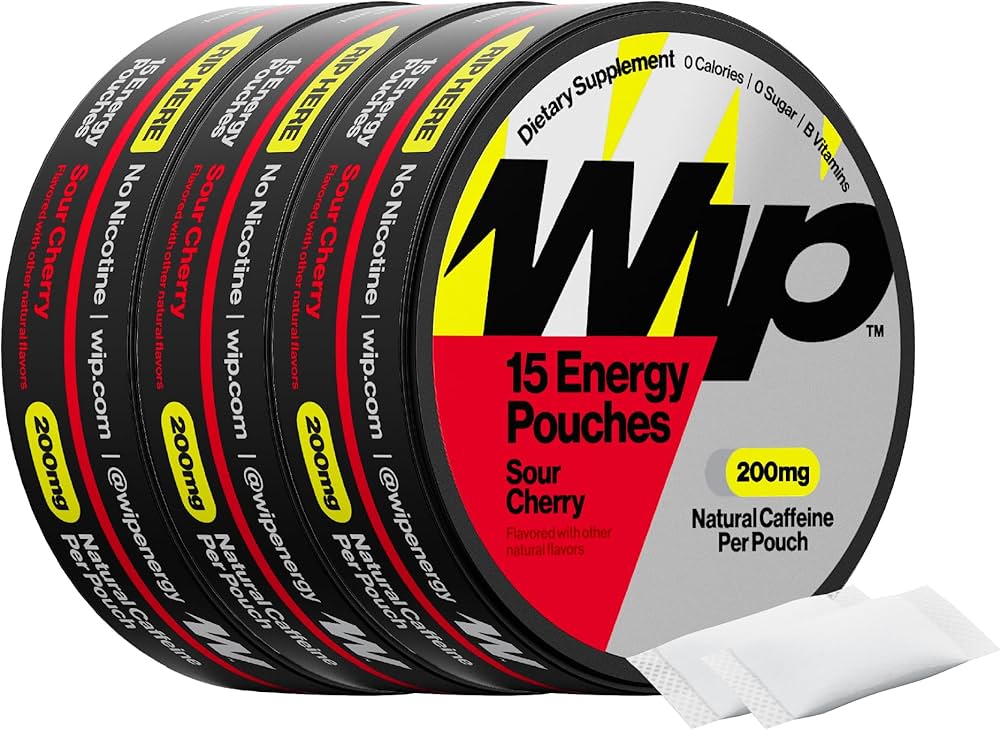 Amazon.com: Wip Energy Pouches, Sugar Free Blend with 200 MG