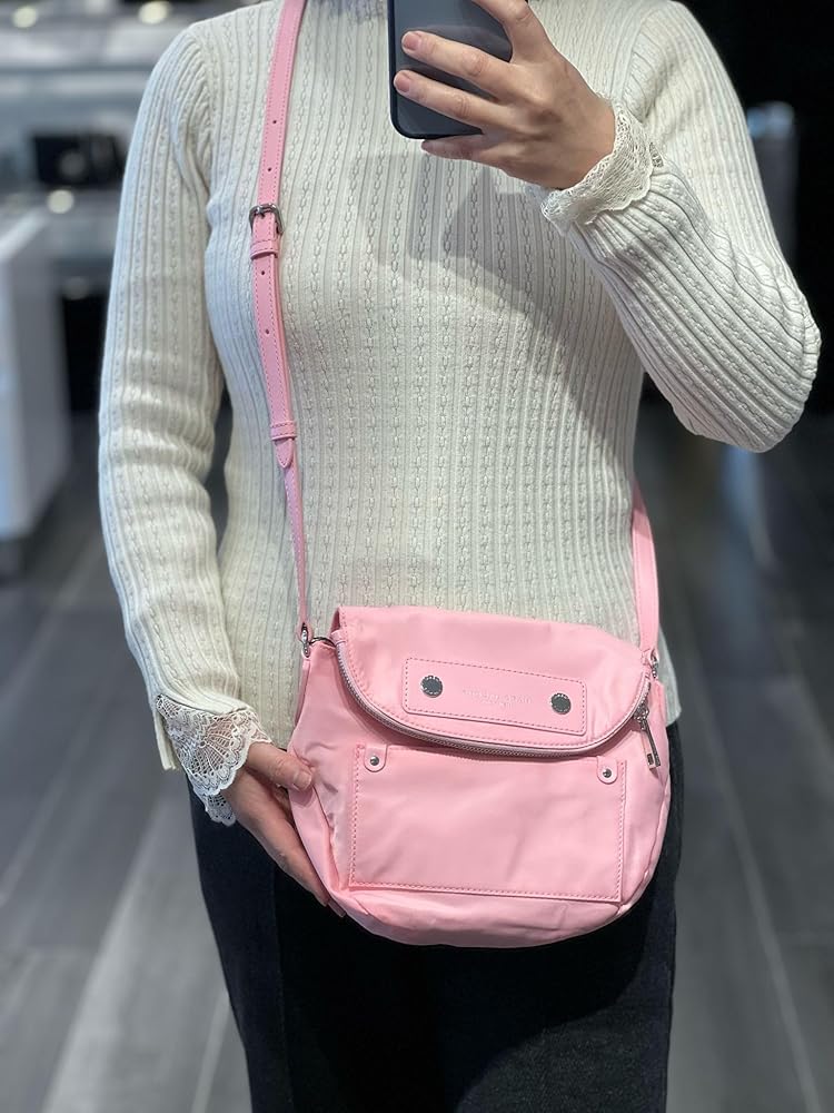Amazon | Marc Jacobs Preppy Nylon Mini Natasha クロスボディバッグ