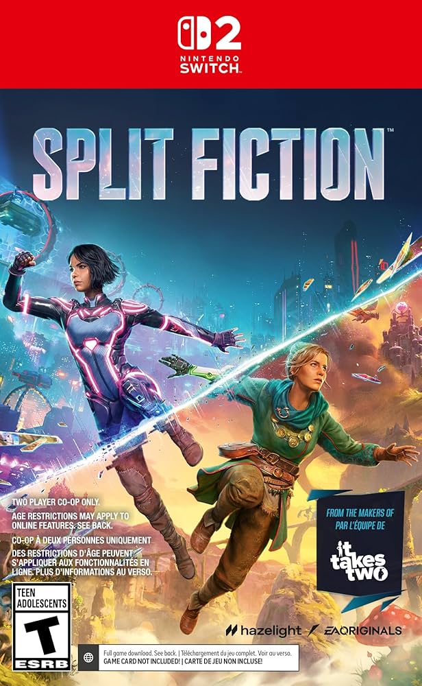 Amazon.co.jp: Split Fiction (code in box) (輸入版:北米) – Switch 2