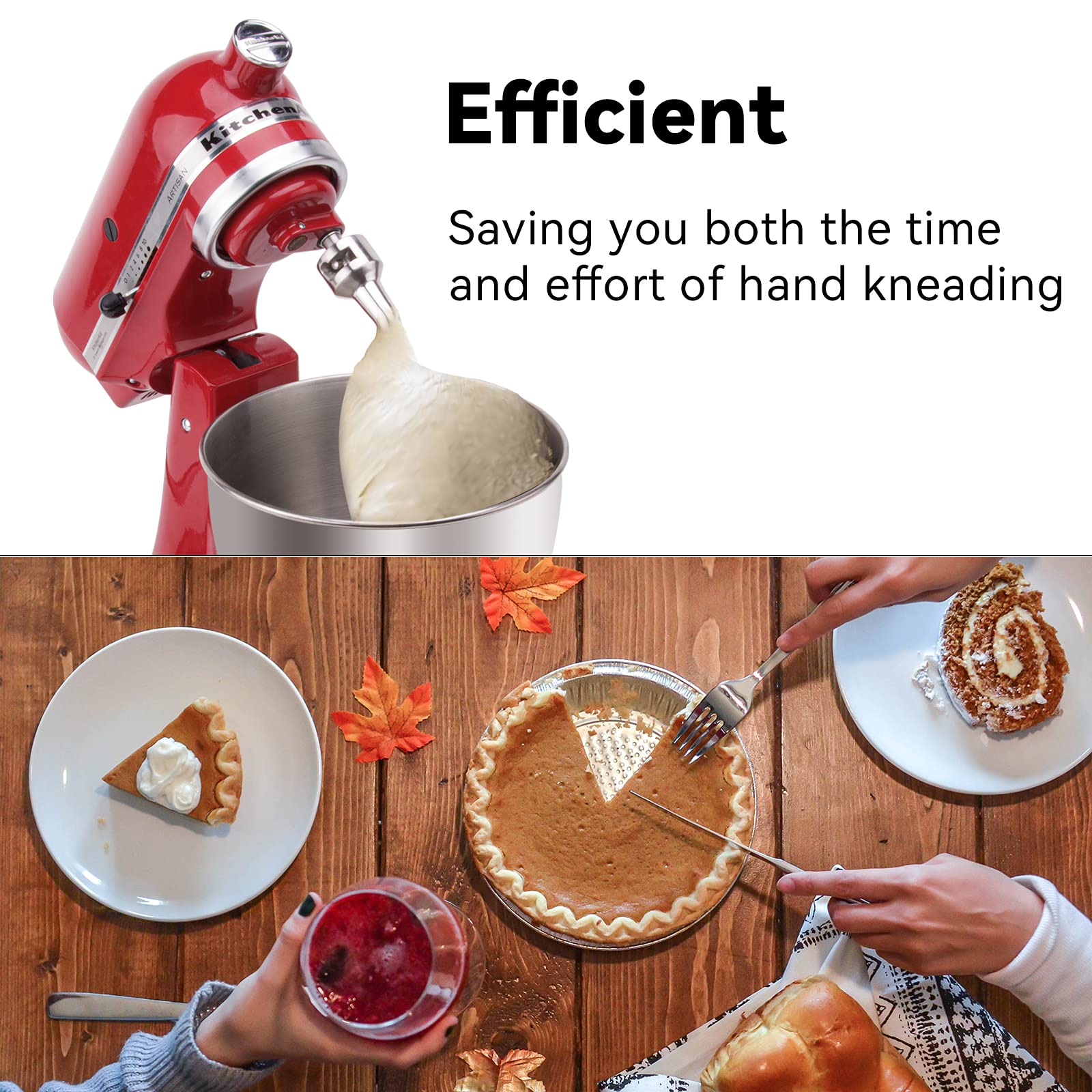 Amazon | Kitchenaid 4.5/5クォート交換用スパイラル生地フック チルト