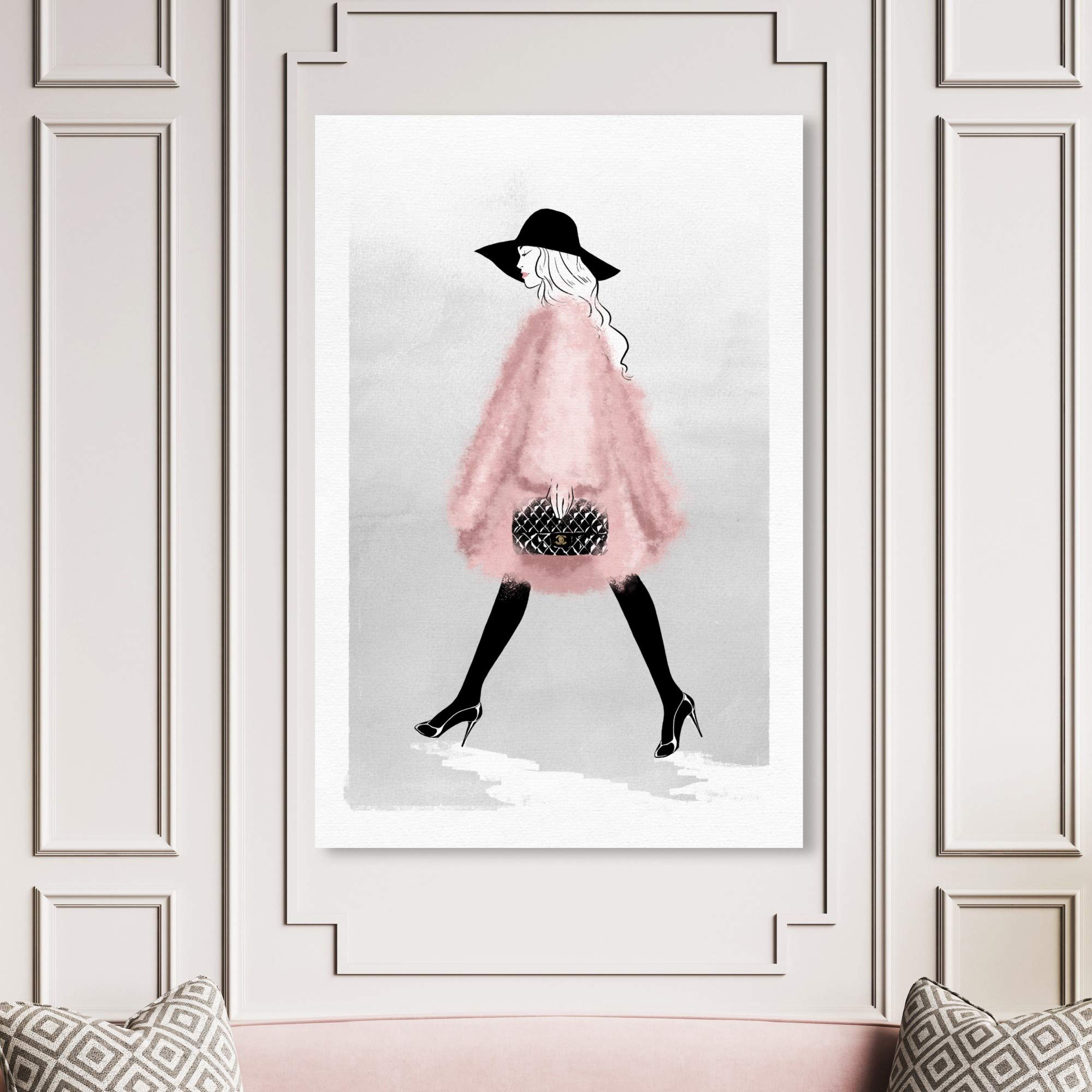 Amazon.com: The Oliver Gal Artist Co. Oliver Gal Strut' Pink