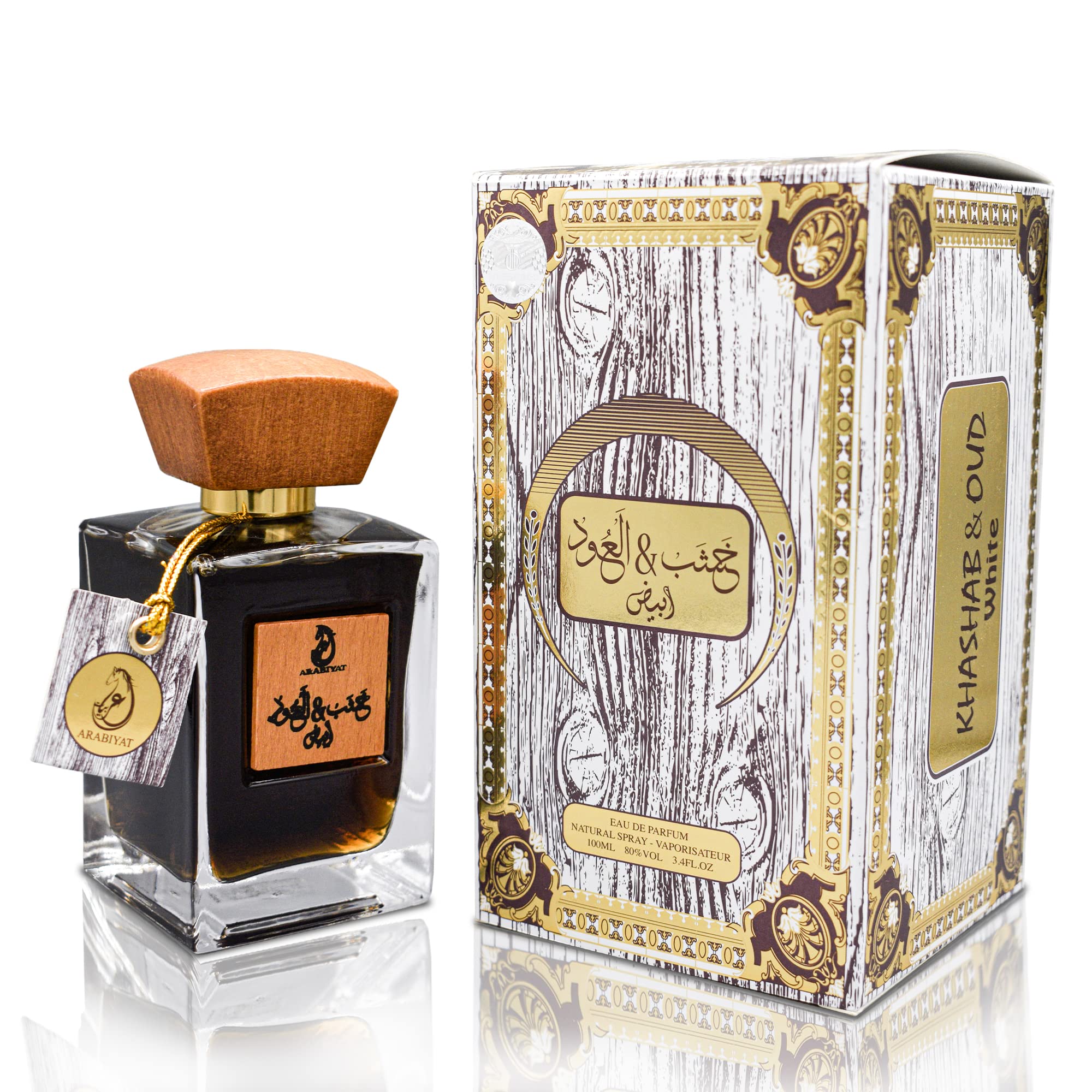 Amazon.com : ARABIYAT Khashab & Oud Unisex Eau de Parfum – 100ml