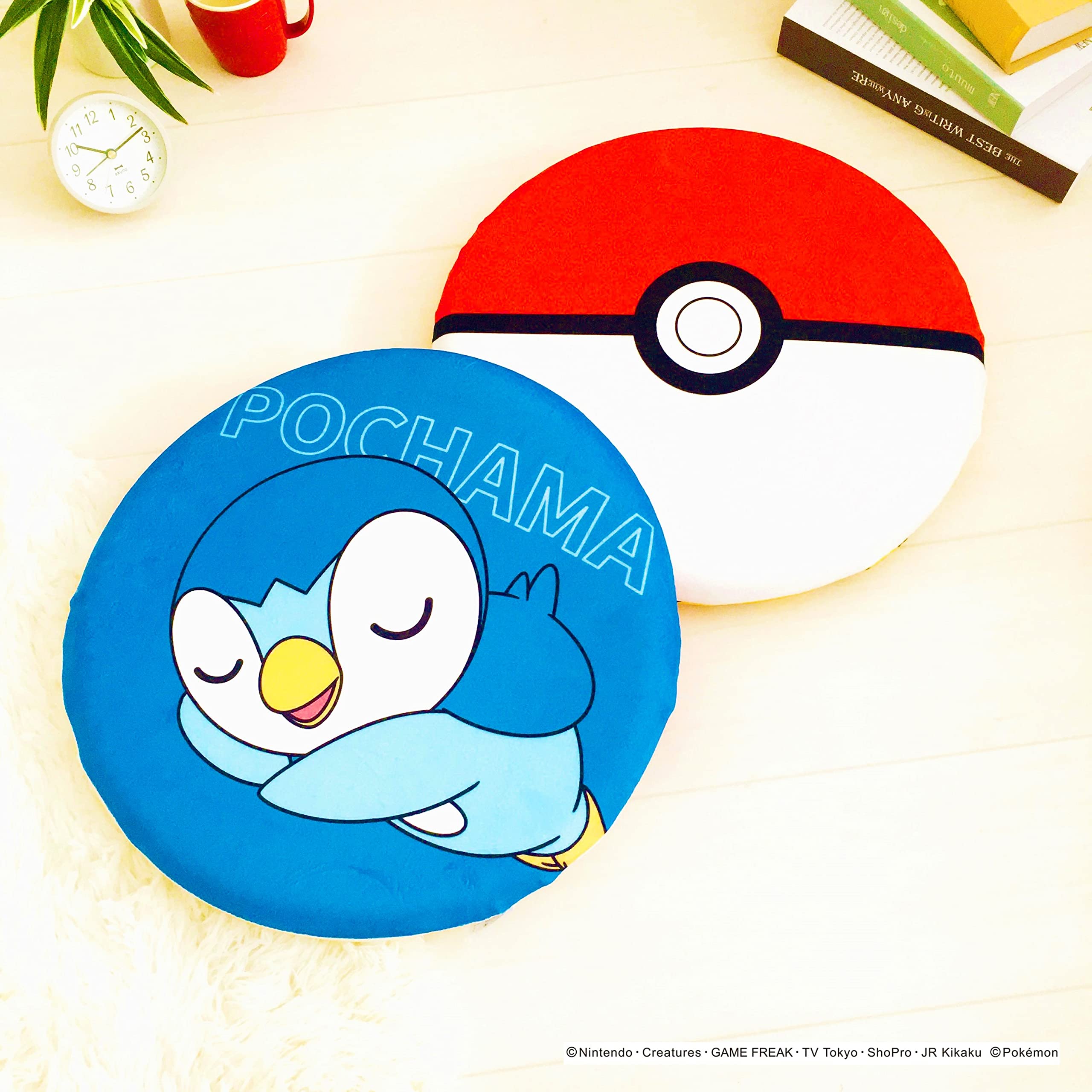 Amazon.co.jp: MORIPiLO 座布団 椅子 クッション ポケモン BIG