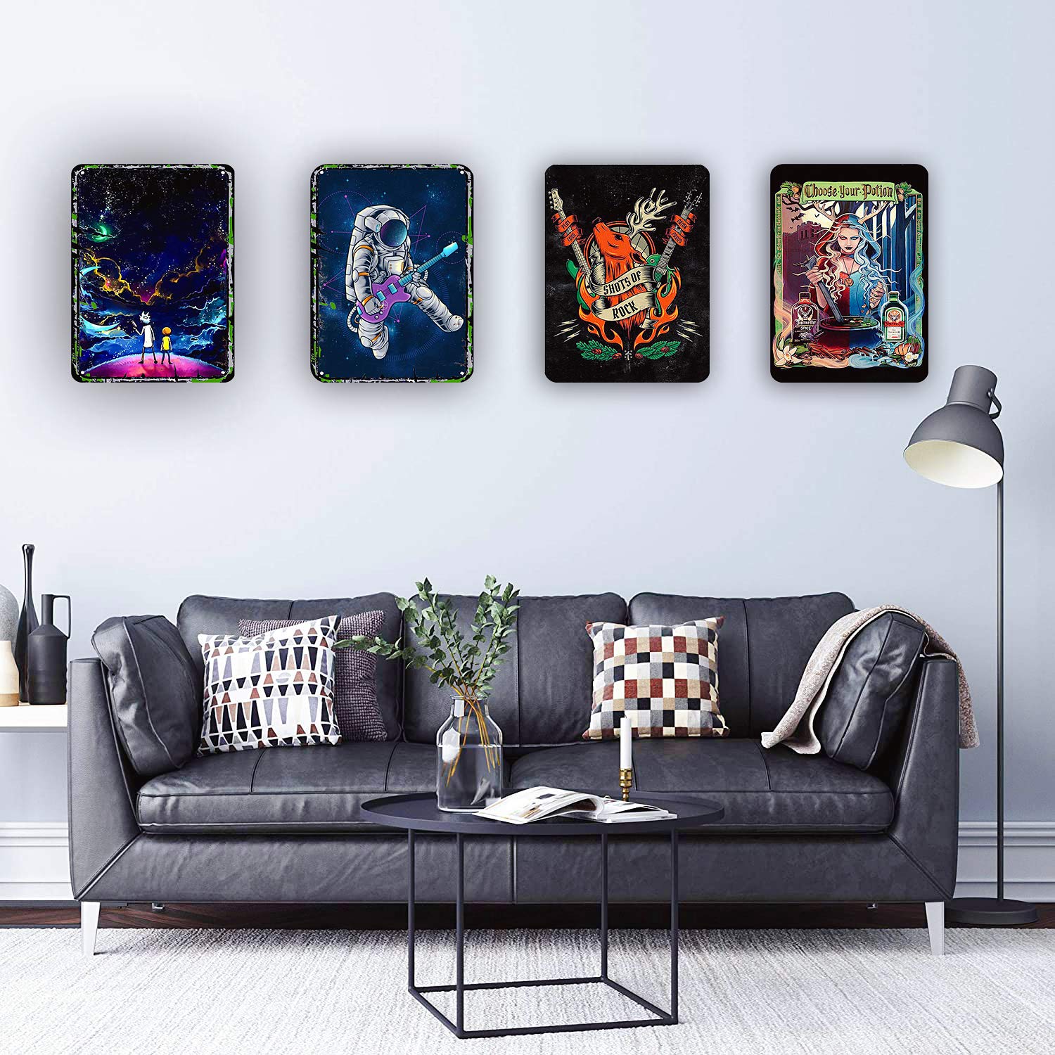 Amazon.co.jp: AMELIA SHARPE ブリキ看板 ヴィンテージ 日本製