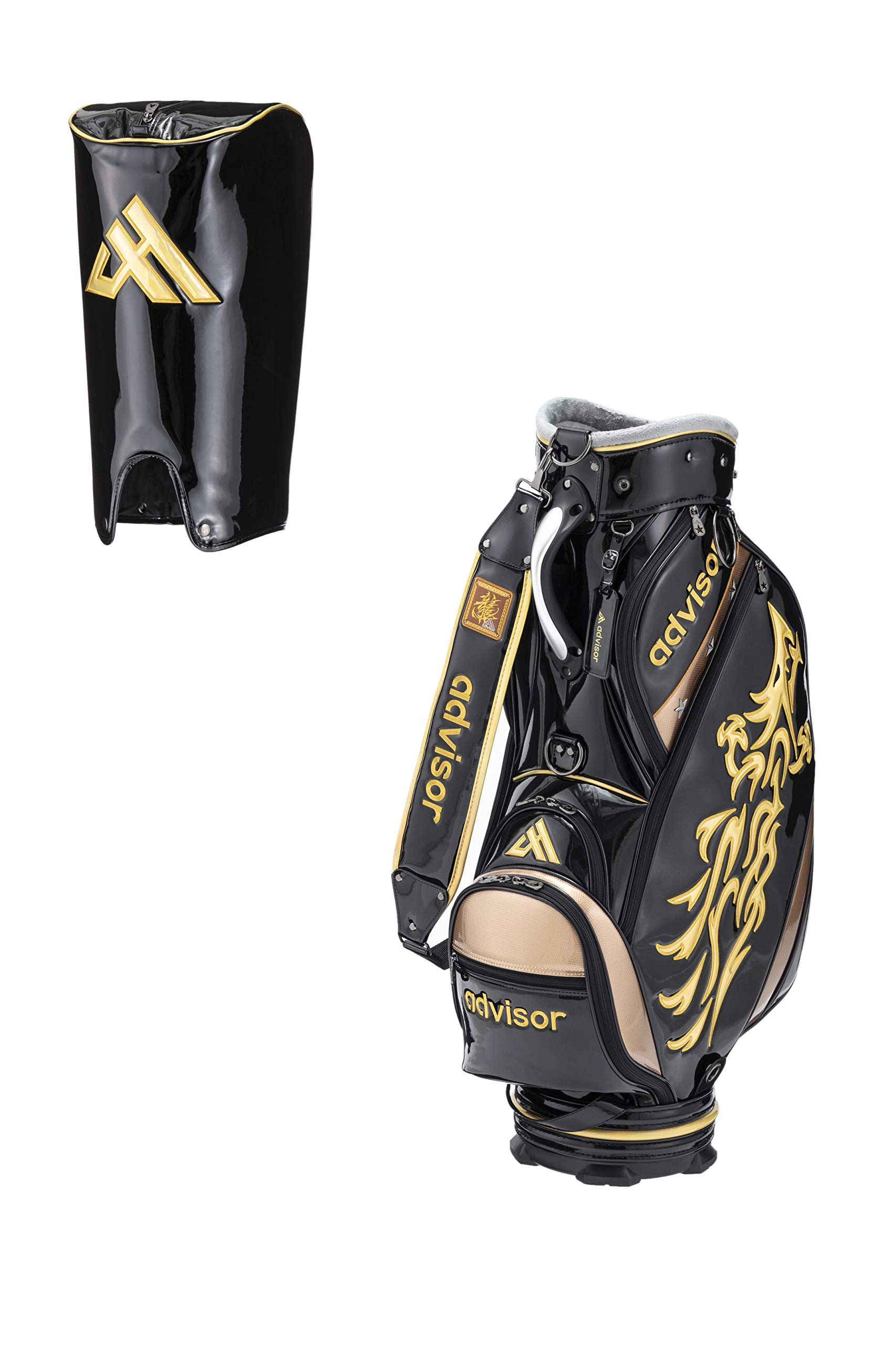 Amazon | advisor(アドバイザー) キャディーバッグ 龍 龍キャディー