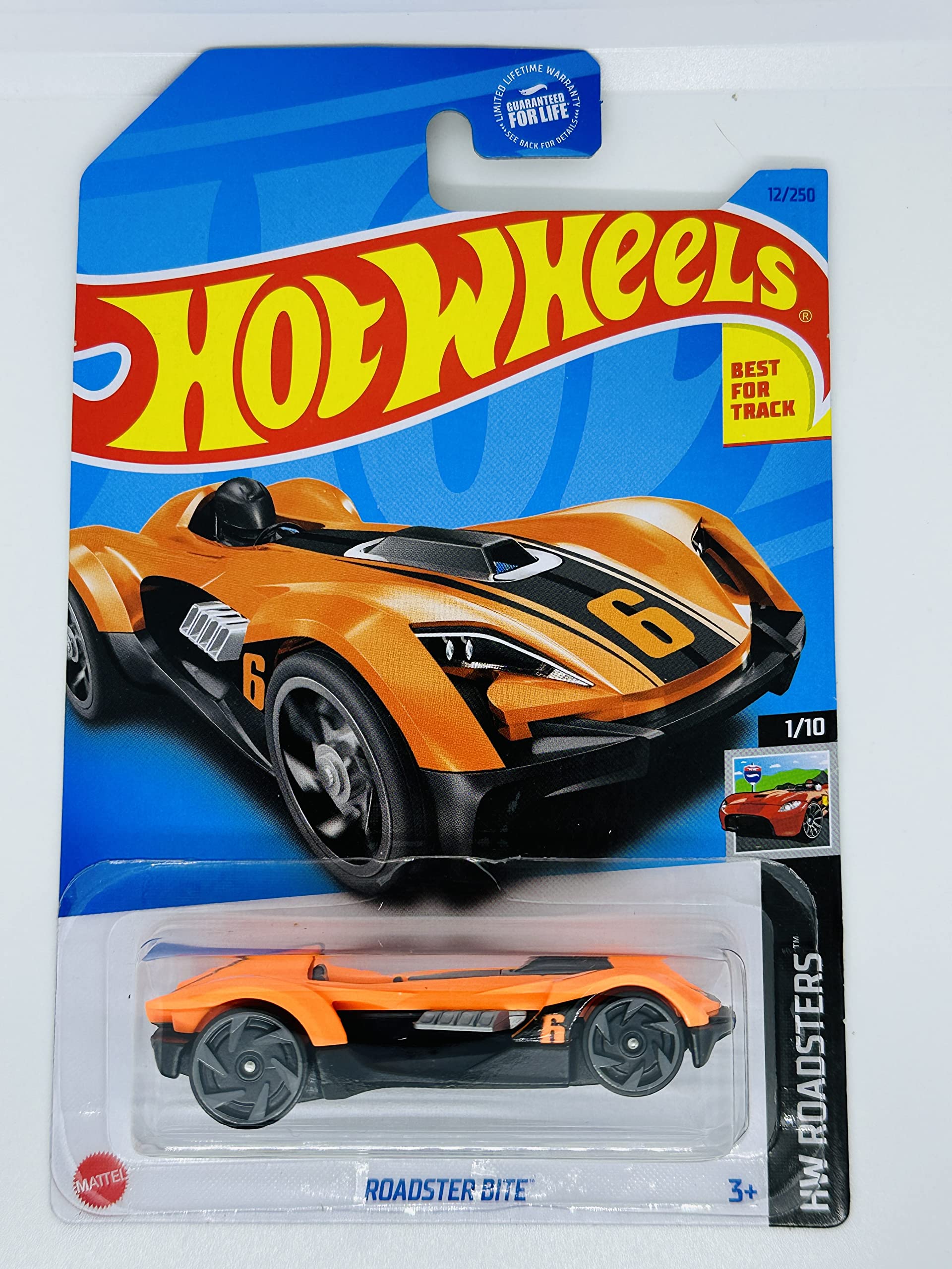 Amazon.com: Hot Wheels - Roadster BITE - HW Roadsters 1/10