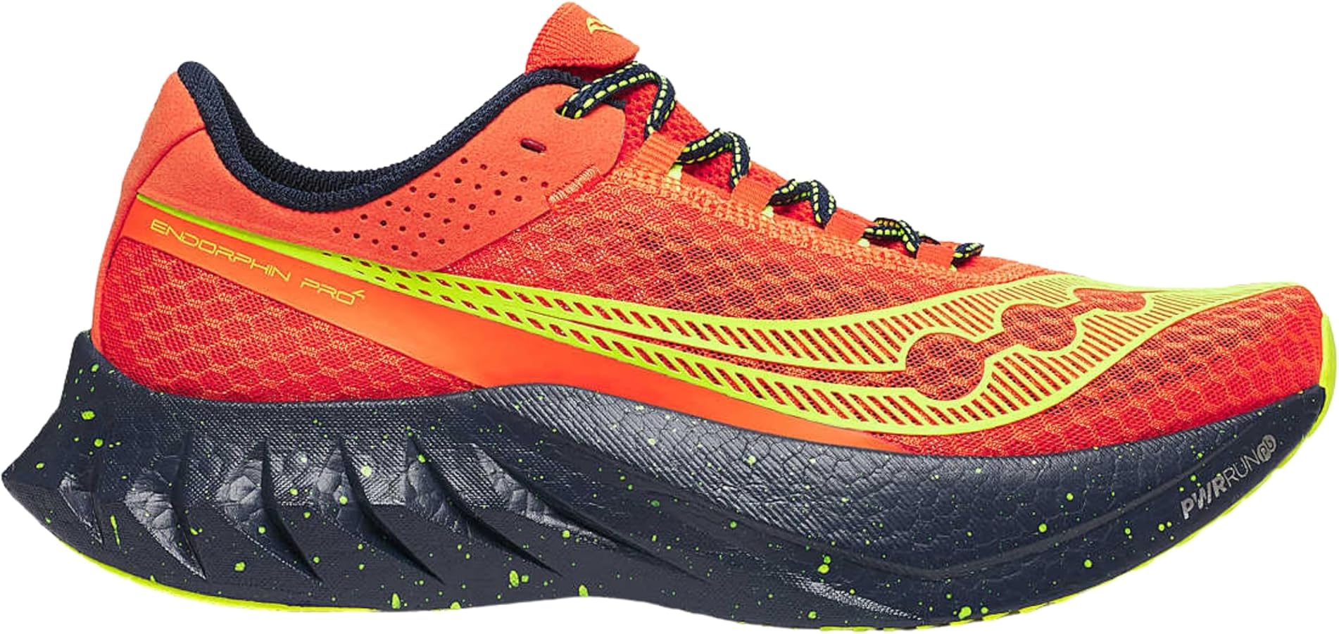 Amazon | Saucony メンズ Endorphin Pro 4 スニーカー, ペッパー