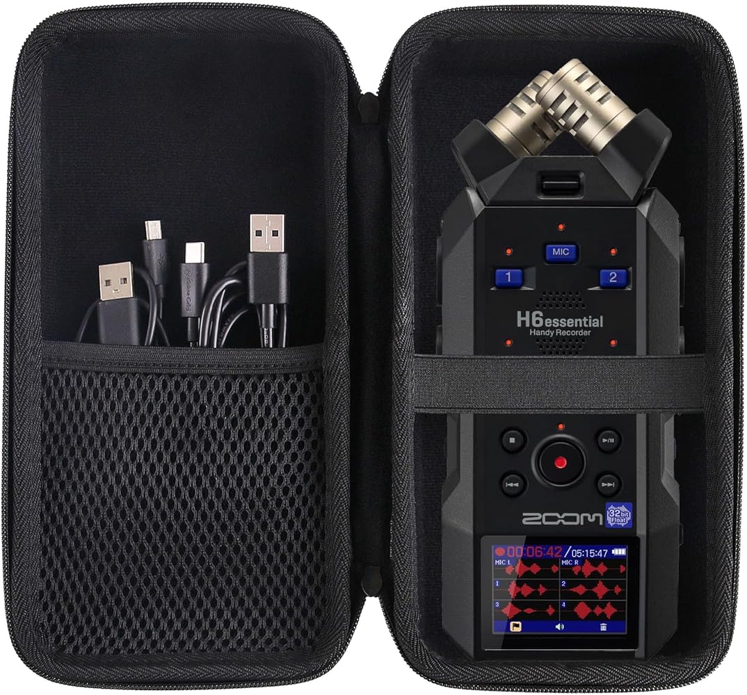 Amazon.com: JINMEI Hard EVA Carrying Case Compatible with Zoom H6