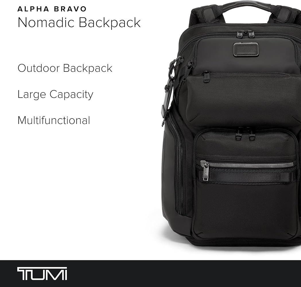 Amazon.com: TUMI - Alpha Bravo Nomadic Backpack - Men's Durable
