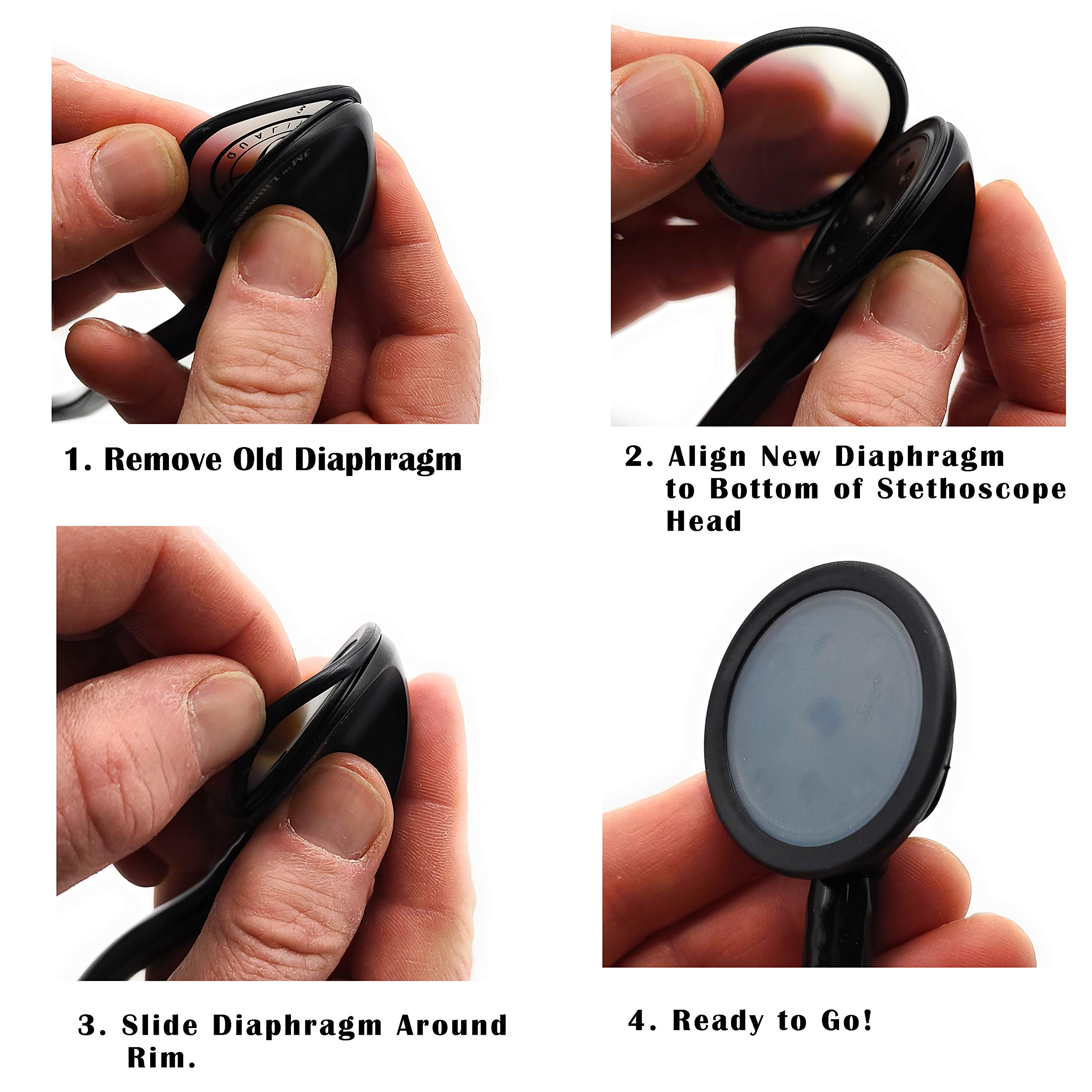 Amazon.co.jp: 大人用ダイアフラム聴診器交換用 Master Classic II (2