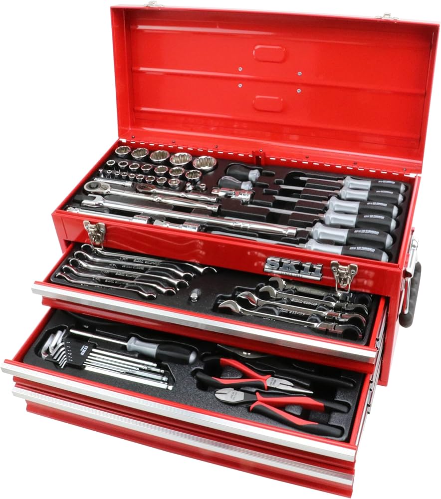 Amazon.co.jp: SK11(エスケー11) 整備工具セット 差込各12.7&6.35sq