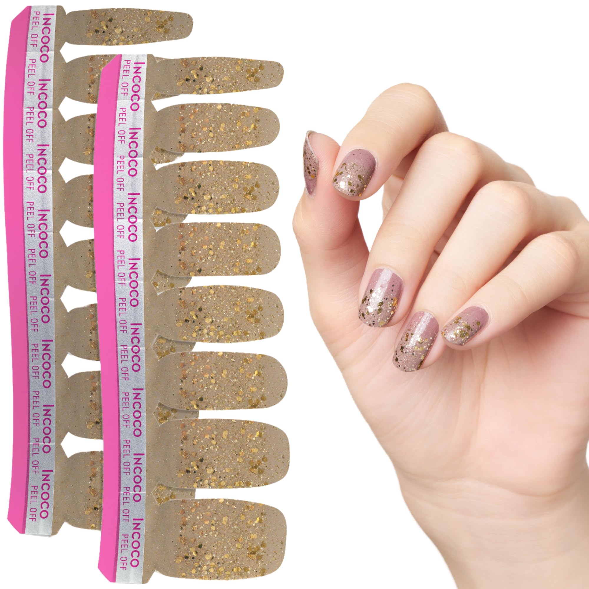 Amazon | INCOCO インココ ネイルシール 貼るだけ マニキュア 硬化不要