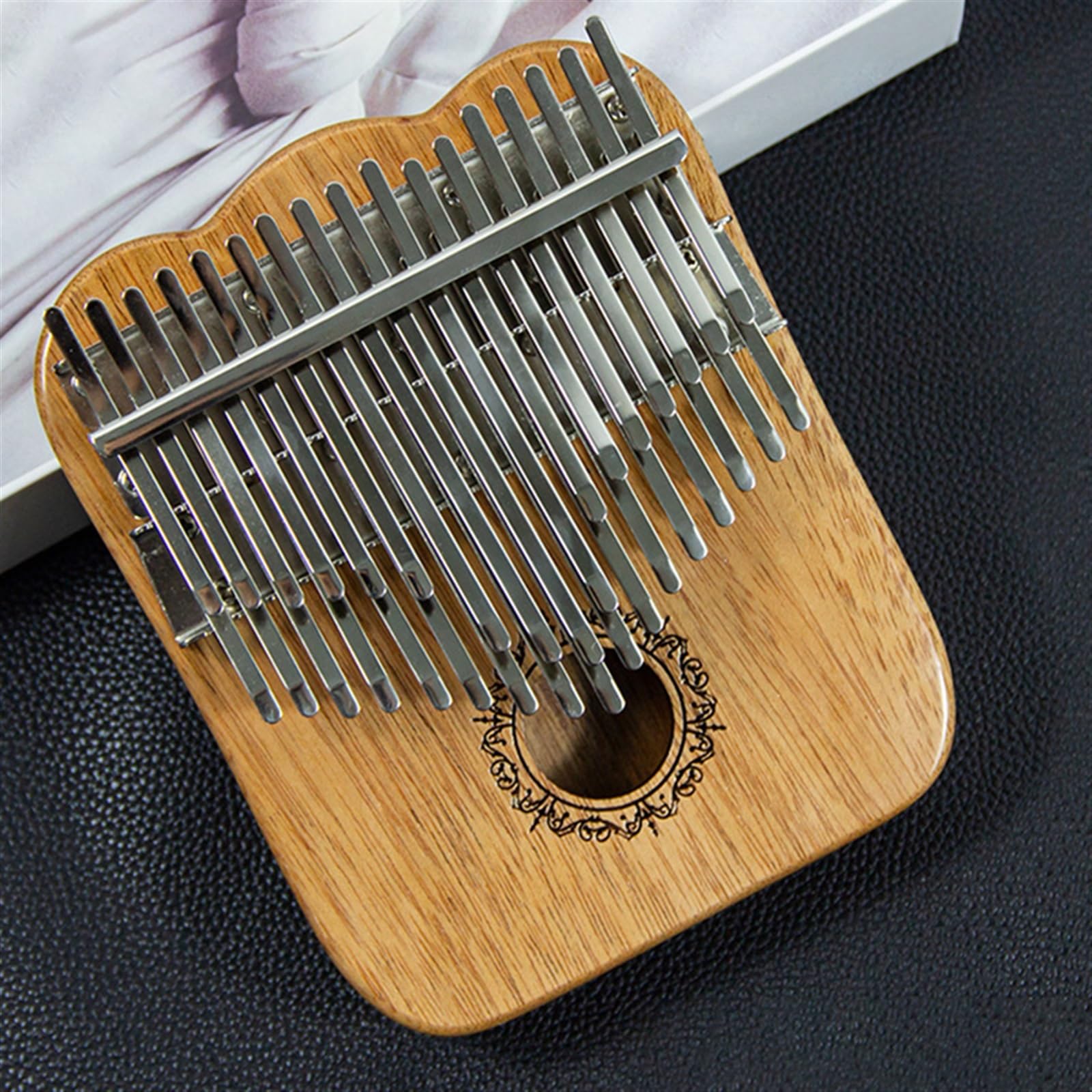 34キー クロマチックカリンバ（両面仕様） チェリー 34キー