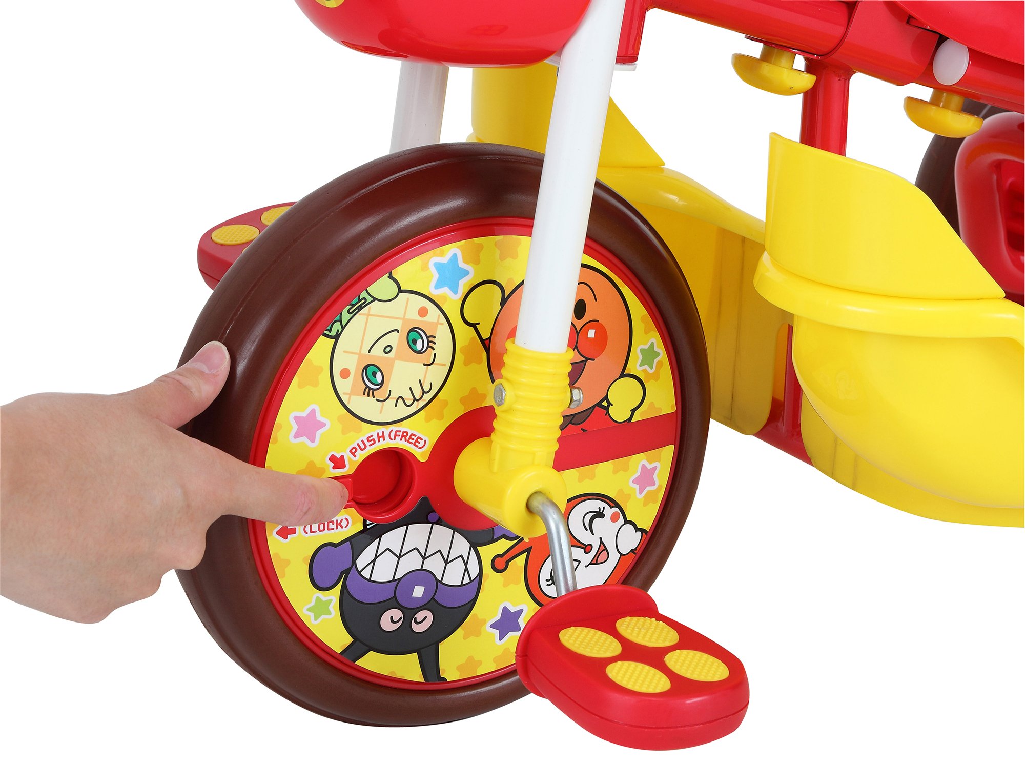 Amazon.co.jp: 三輪車 アンパンマン デラックス 0220 : おもちゃ