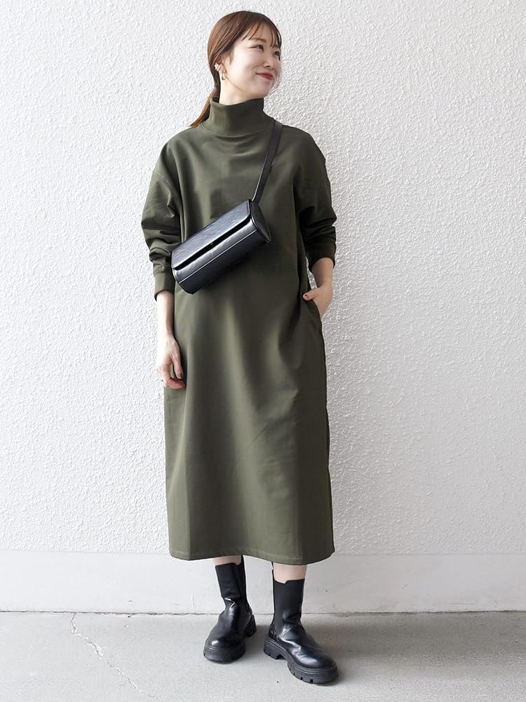 Amazon.co.jp: [シップス エニィ] 洗濯機可能〉裏起毛 リブ ハイネック