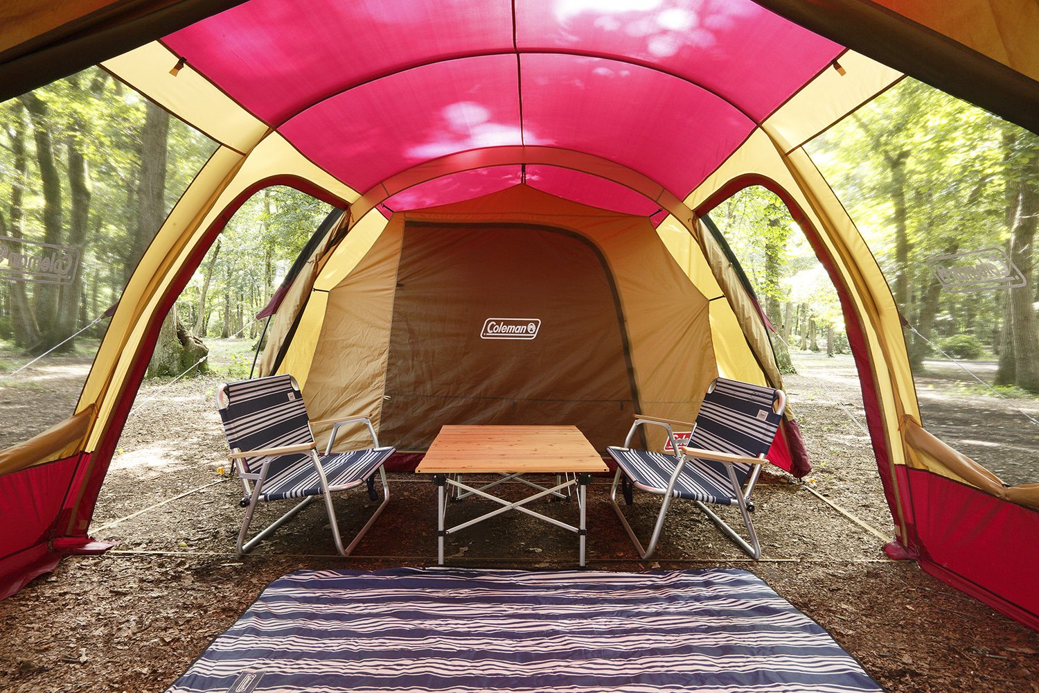 GWまで値下げ中☆Coleman☆トンネル2ルームハウス/LDX+