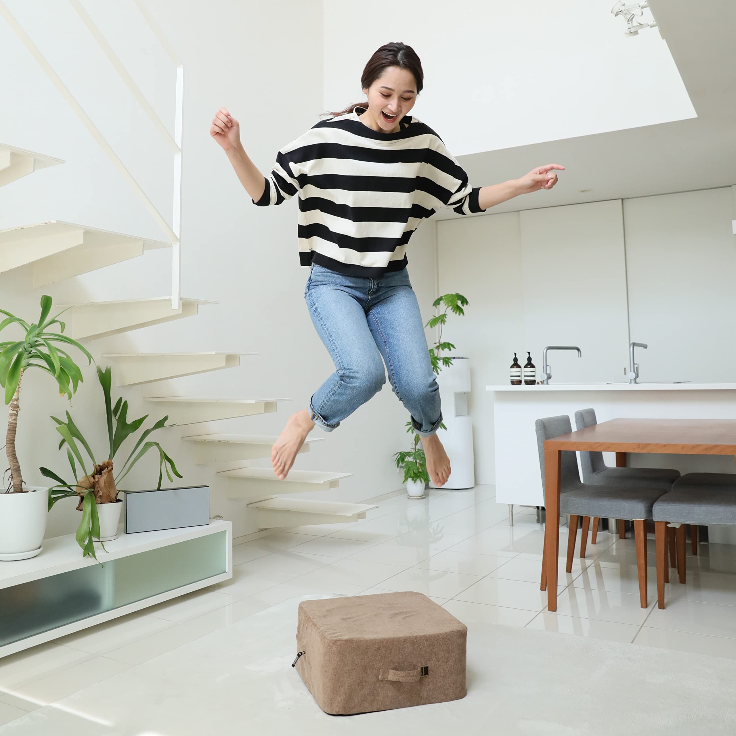 Amazon | シェイプキューブ ジムテアートランポリン インドア