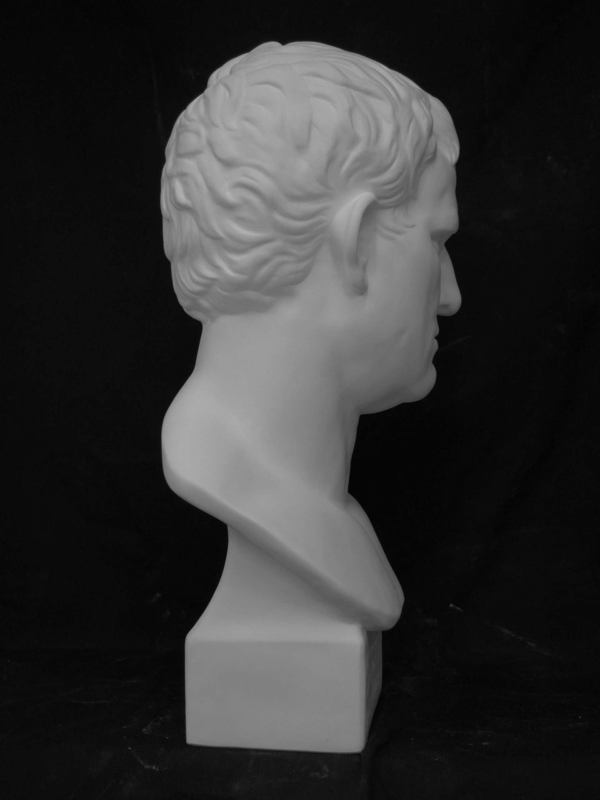 Amazon.co.jp: 石膏像 K－162 アグリッパ胸像（丸） H．58cm