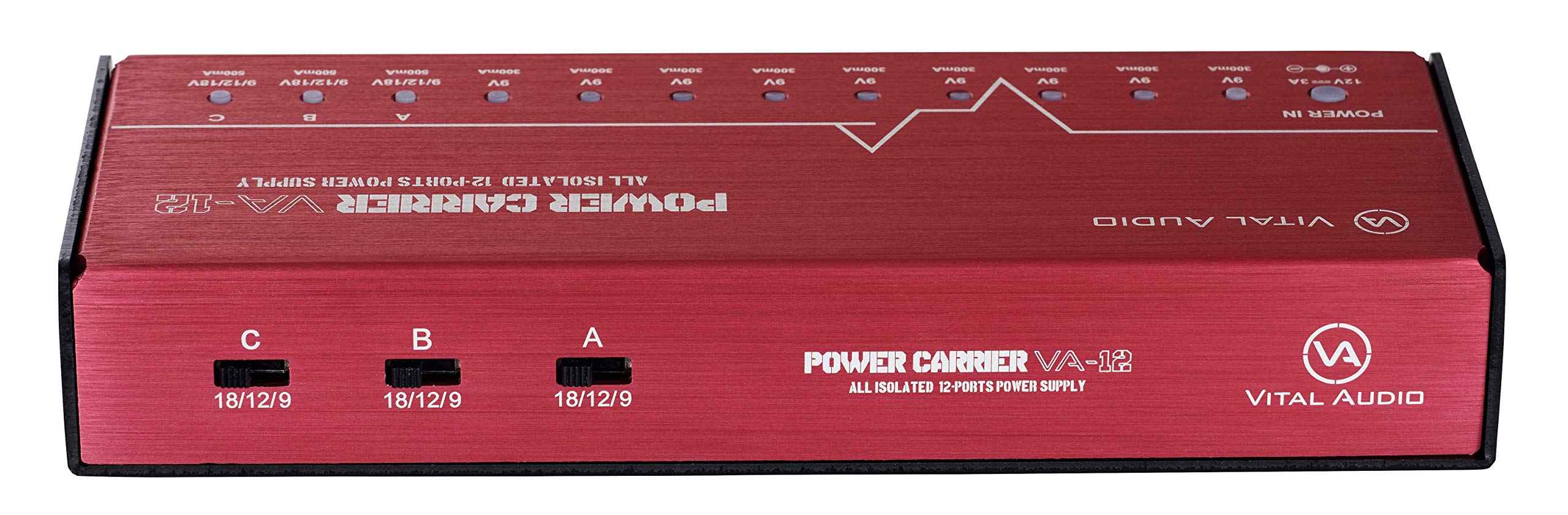 Amazon.co.jp: Vital Audio POWER CARRIER VA-12 エフェクトペダル用