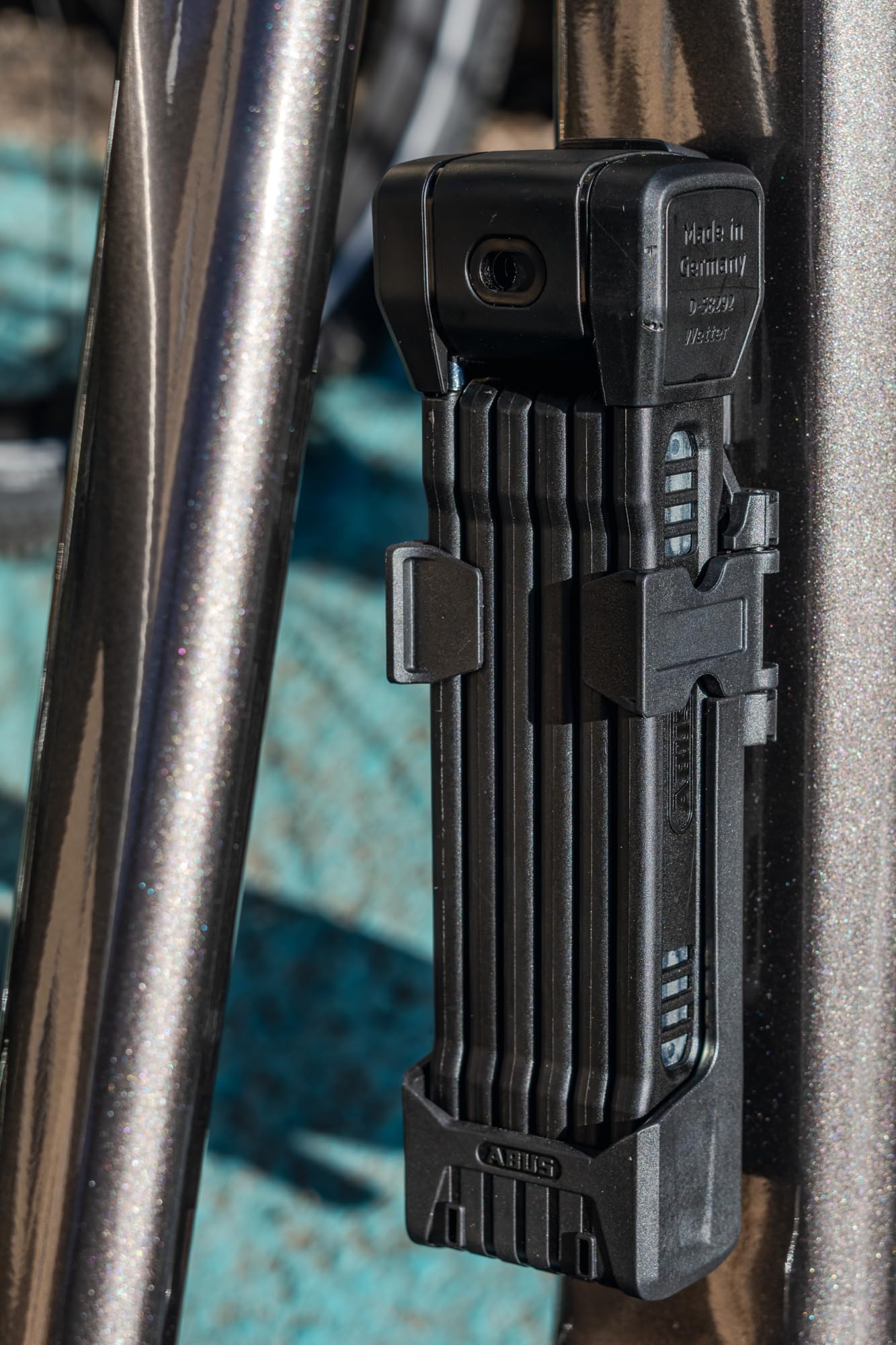 Amazon.co.jp: ABUS 折りたたみ式ロック Bordo 6200K 90 SH