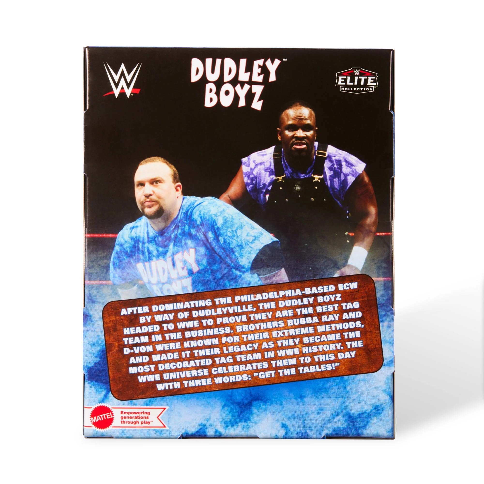 Amazon.com: WWE Elite Collection Dudley Boyz Bubba RAY Dudley & D