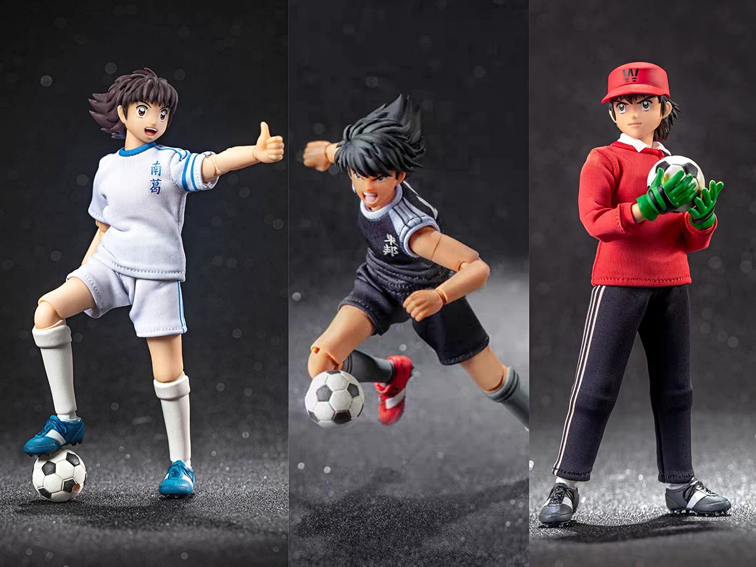 Amazon | 1/10 キャプテン翼三体セット 南葛SC大空翼 &東邦SC日向