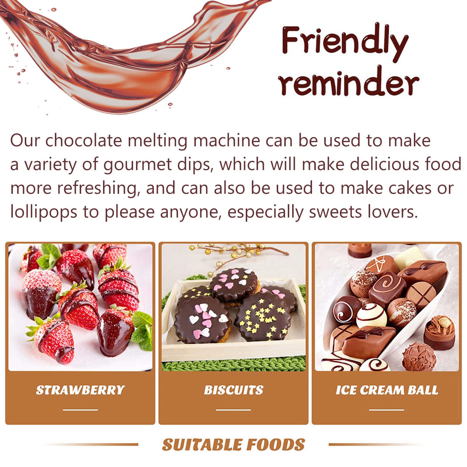 Amazon.co.jp: 800W業務用チョコレートテンパリング機大容量