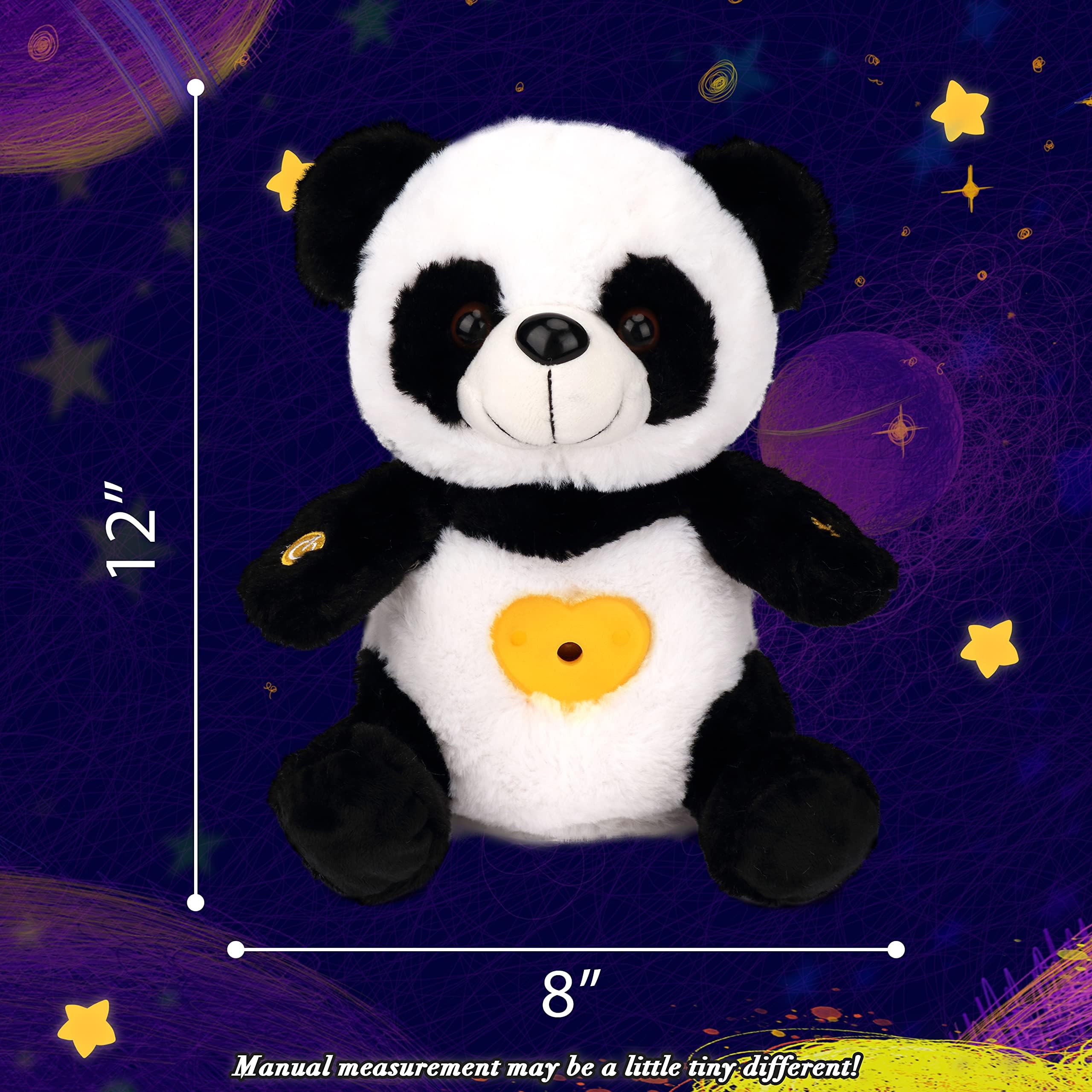 Amazon.com: Cuteoy Plush Panda Star Projector Musical Adjustable