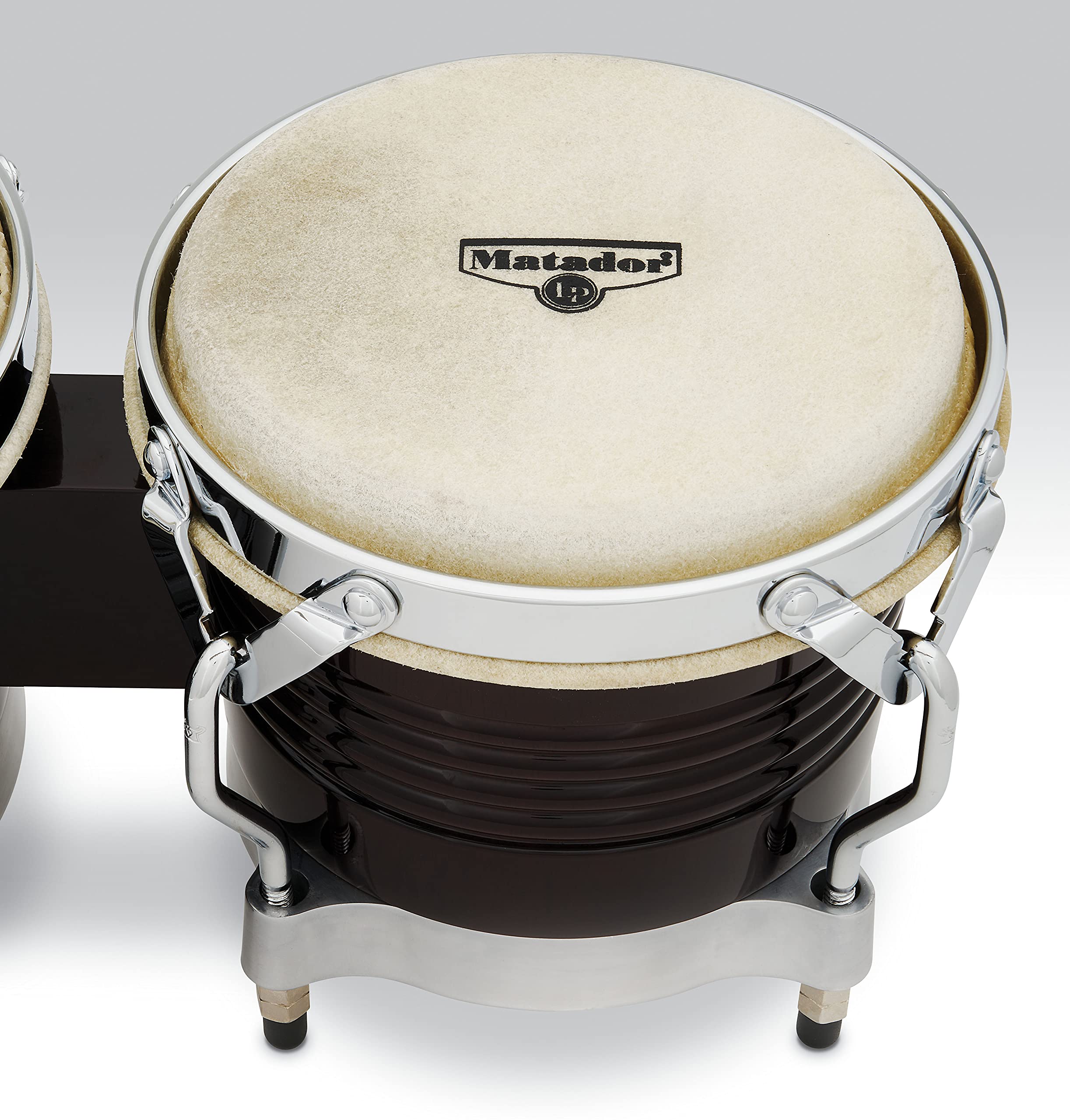 Amazon.com: Latin Percussion M201 LP Matador Wood Bongos - Dark