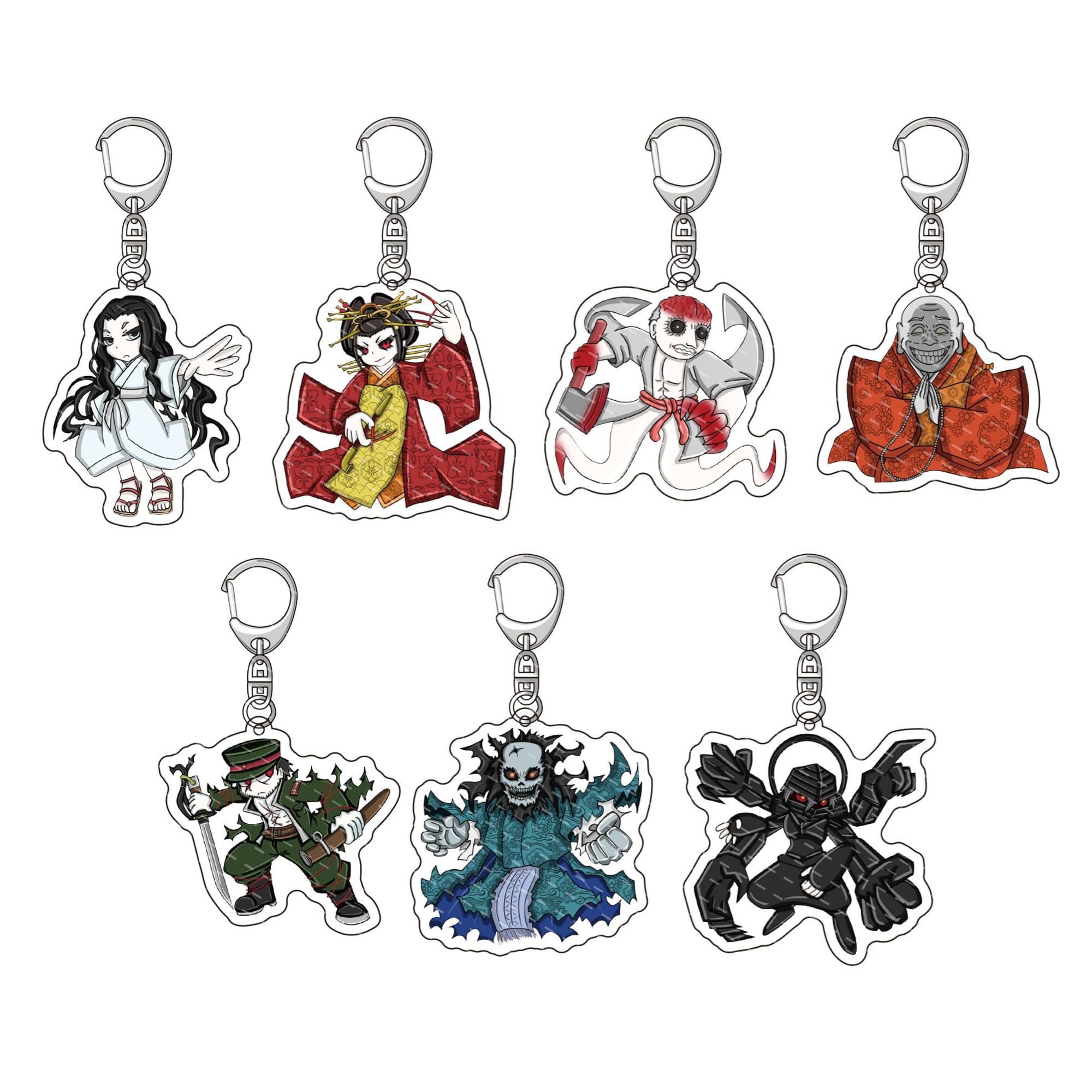 Amazon.co.jp: SHIHUA ダークギャザリング アクリルキーホルダー キー