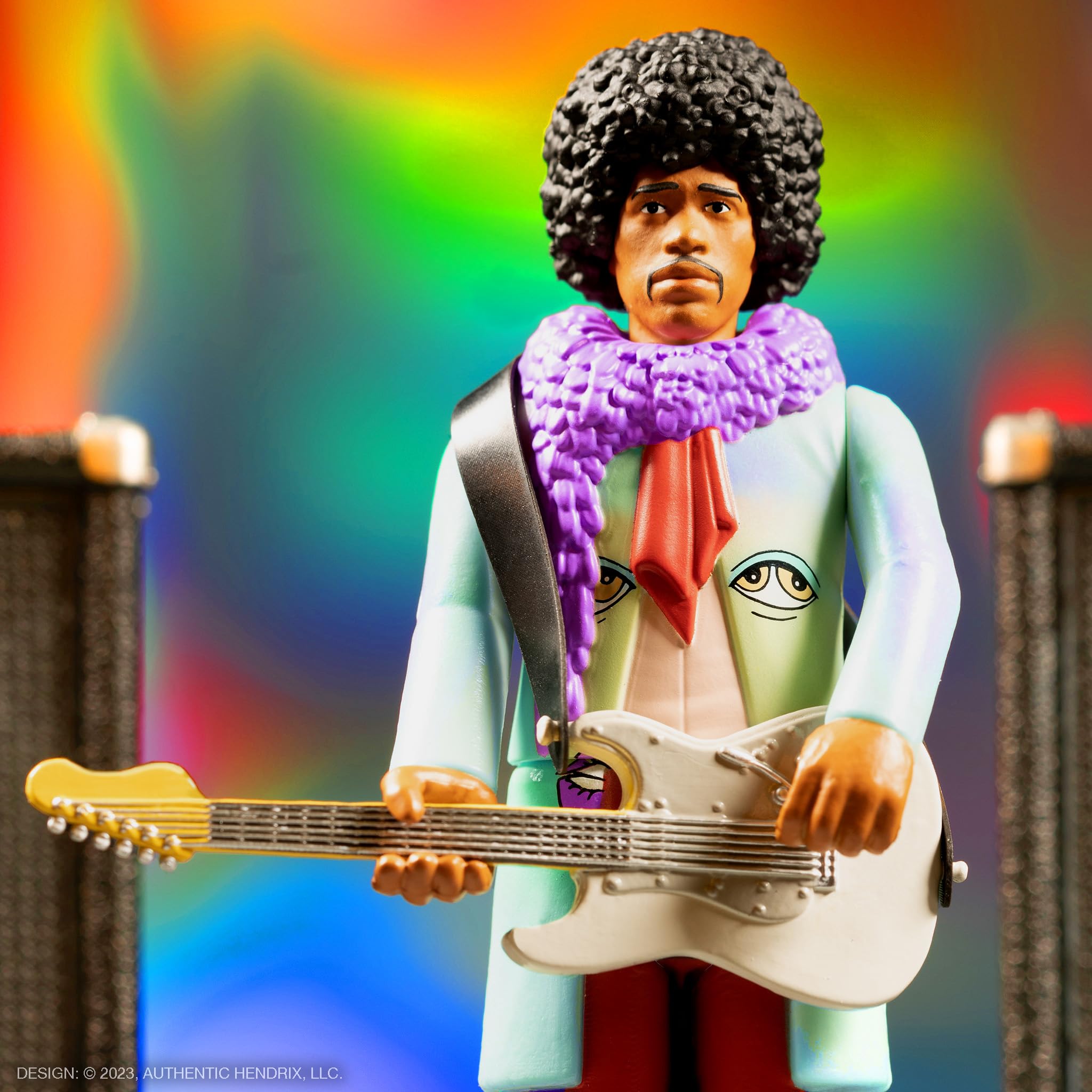 Amazon.co.jp: SUPER7 ジミ・ヘンドリックス リアクションフィギュア