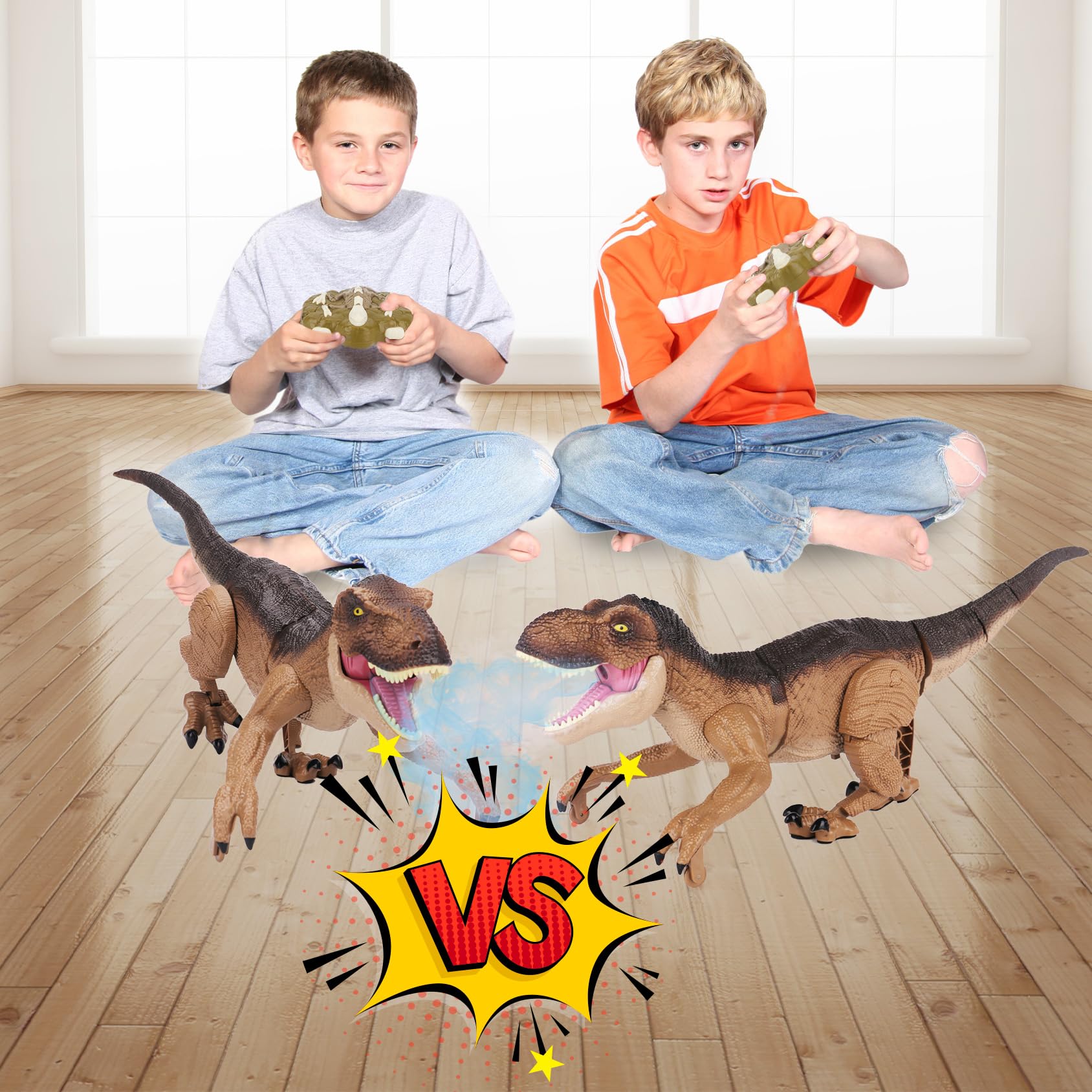 Amazon.com: IQKidz Remote Control Dinosaur Toys for Boys 3 4-7 8