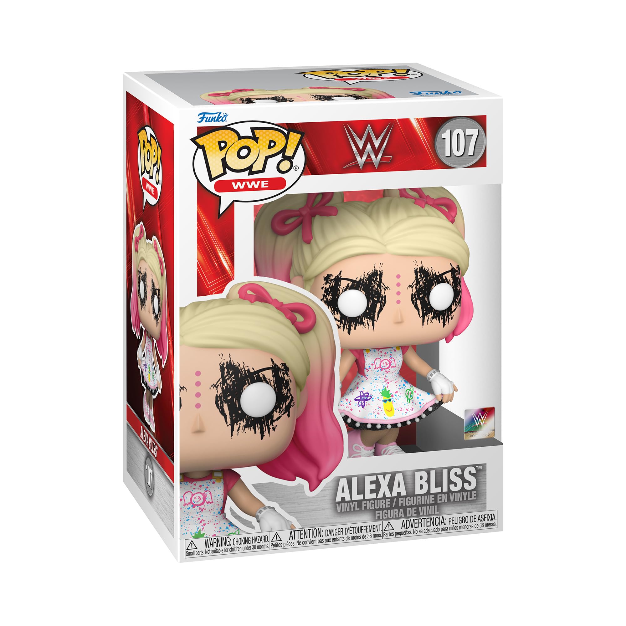 Amazon.com: Funko Pop! WWE: Alexa Bliss - Wrestle Mania 37 with