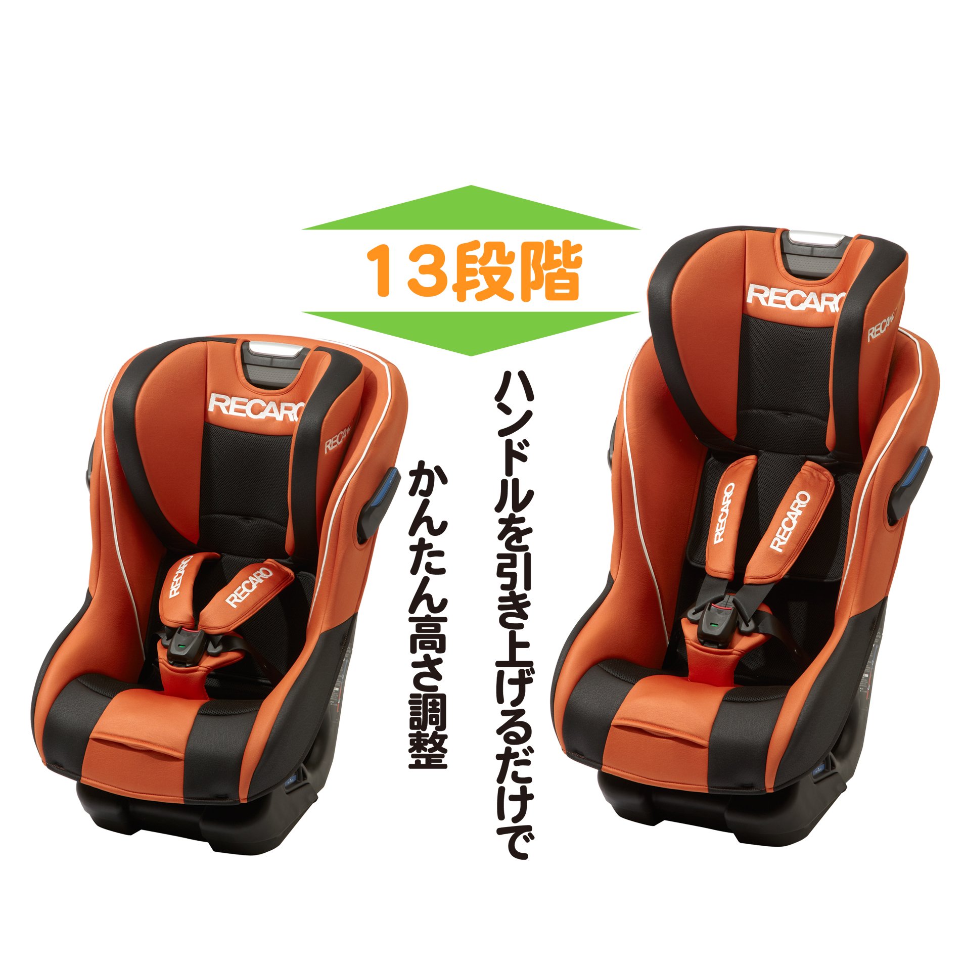 Amazon.co.jp: RECARO Start 07 アルトオレンジ RC550.07 : ベビー